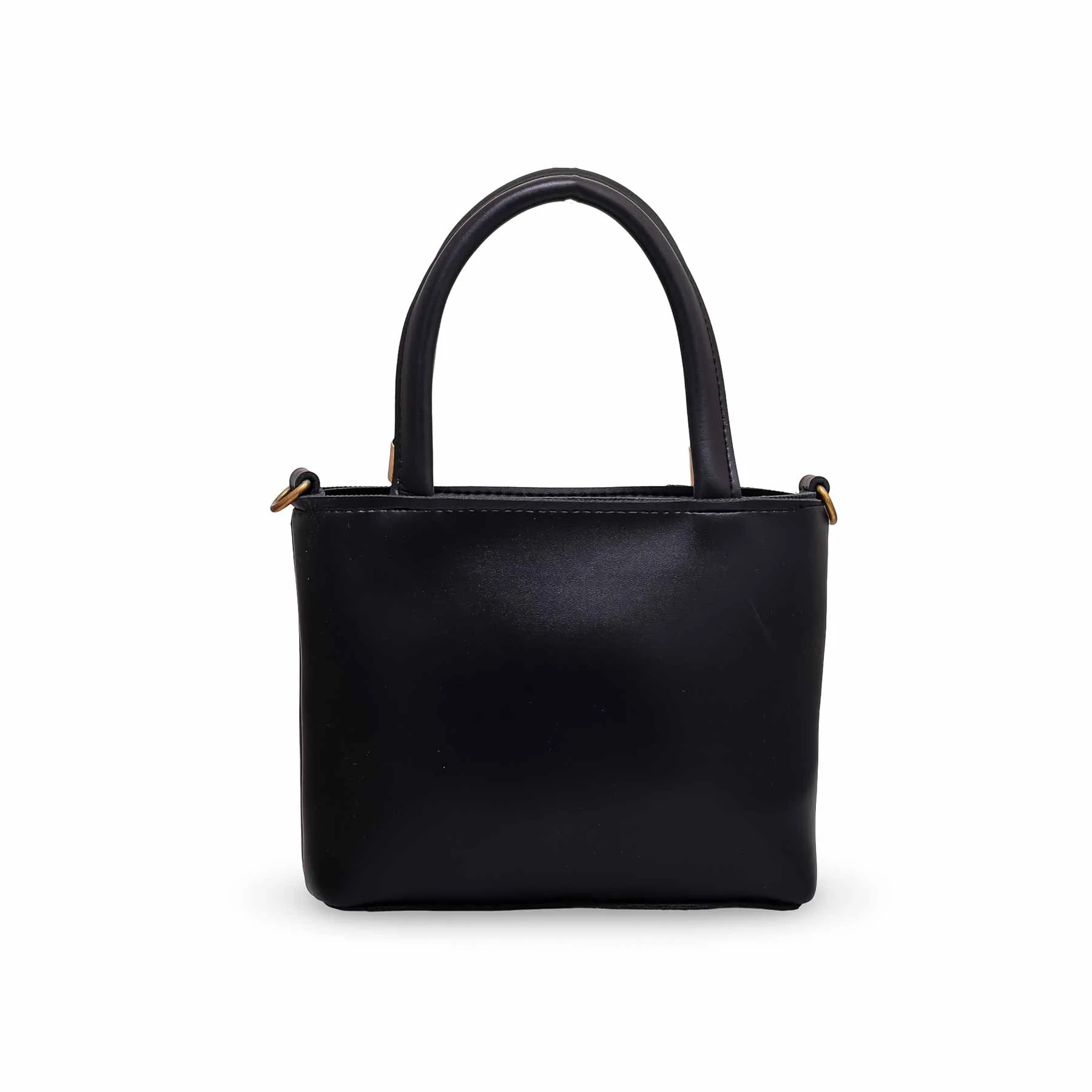 Black Formal Shoulder Bag P56035 - Image 3