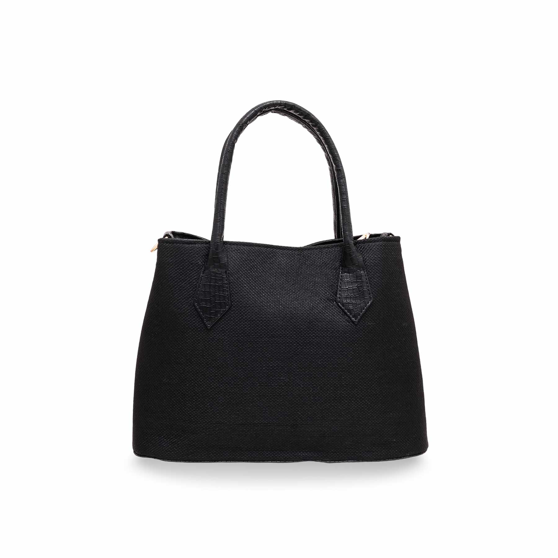 Black Formal Shoulder Bag P56093 - Image 3