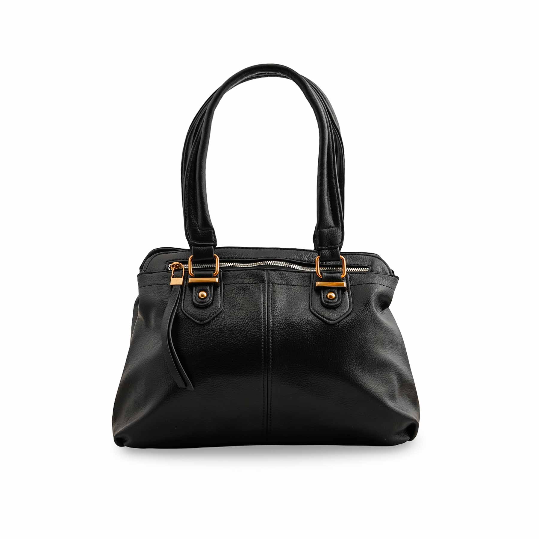 Black Formal Shoulder Bags P36358 - Image 2