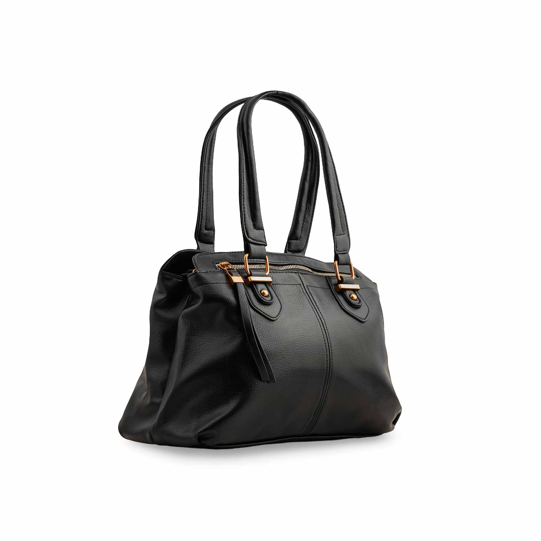 Black Formal Shoulder Bags P36358 - Image 3