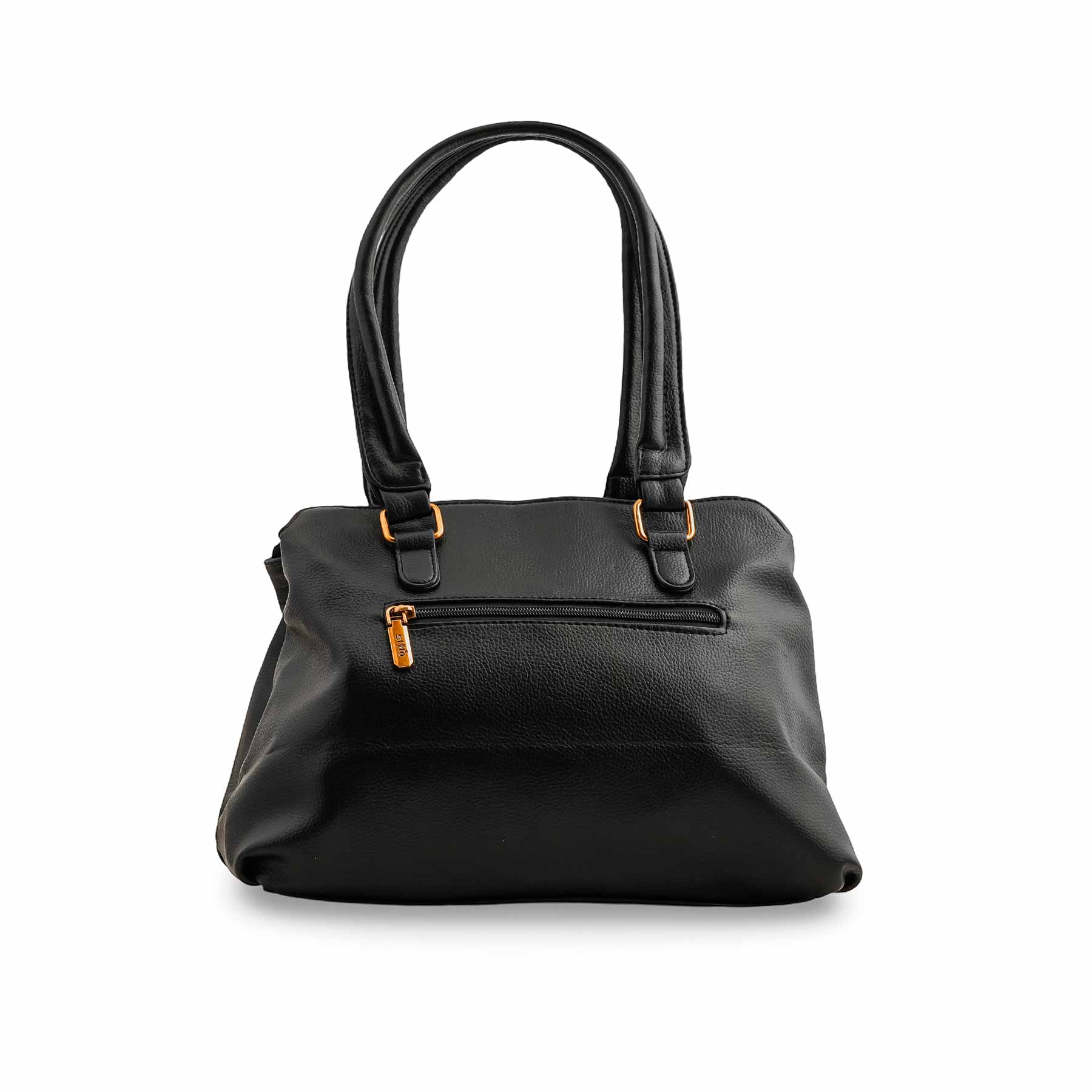 Black Formal Shoulder Bags P36358 - Image 4