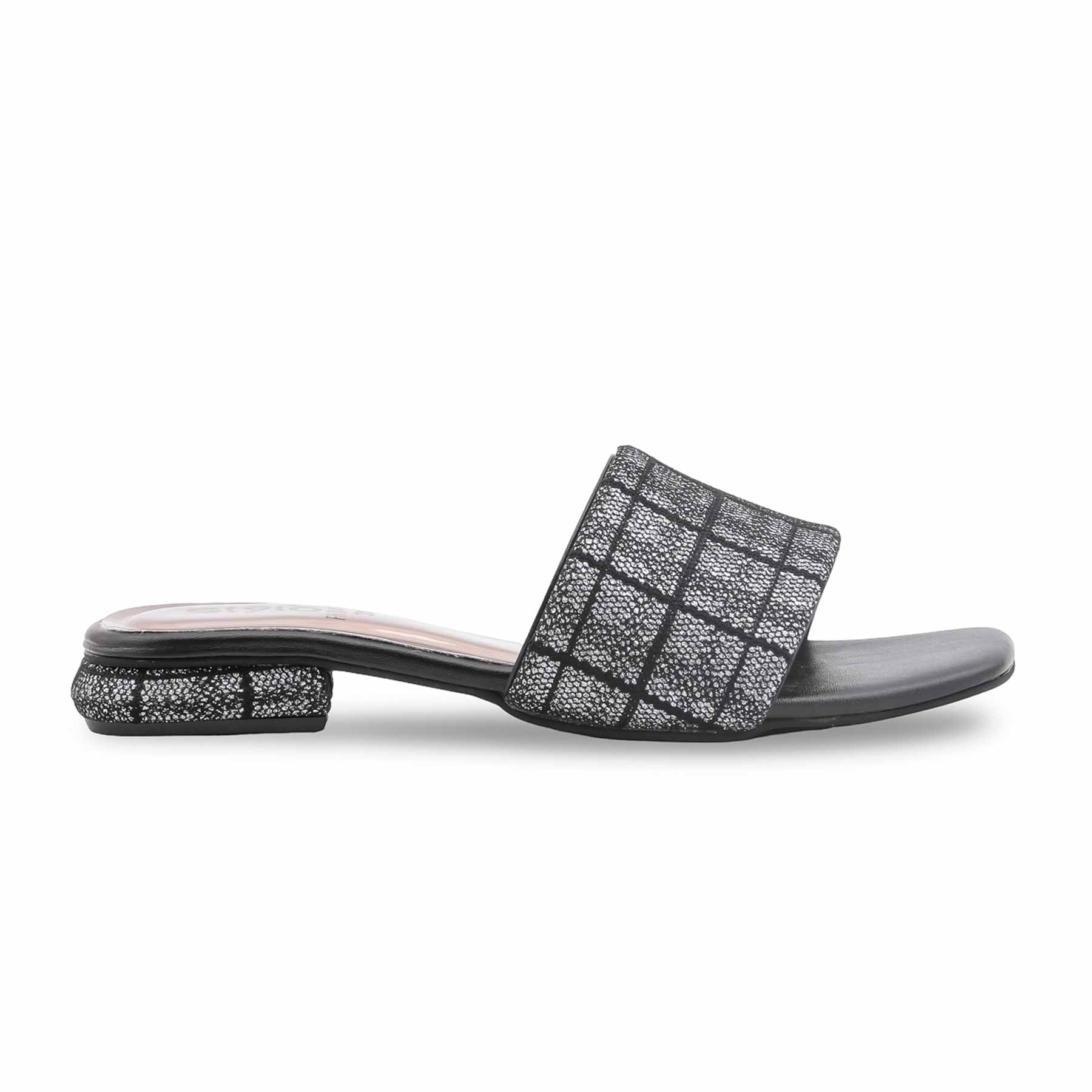 Black Formal Slipper For Ladies FR8493 - Image 2