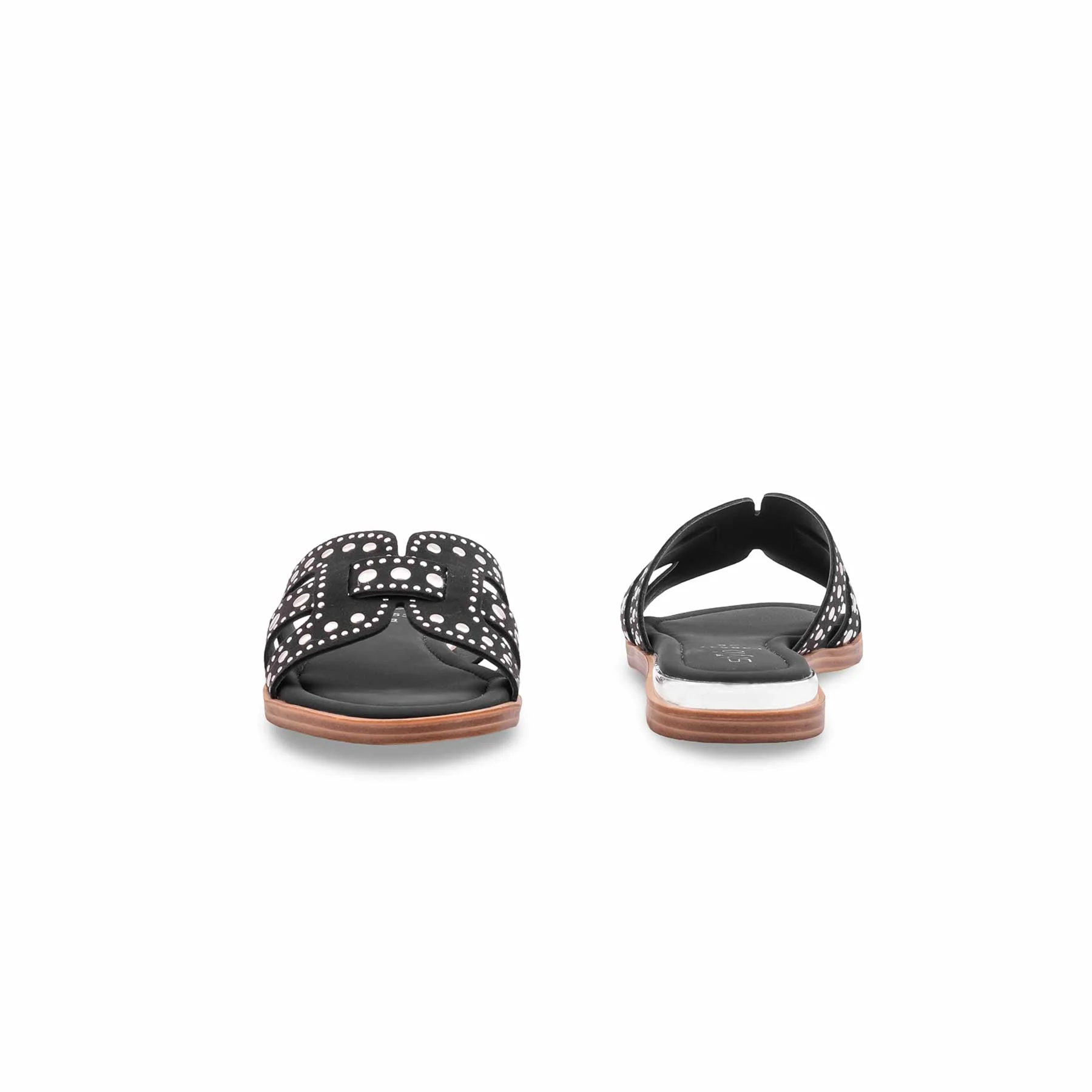 Black Formal Slipper For Ladies FR8537 - Image 4