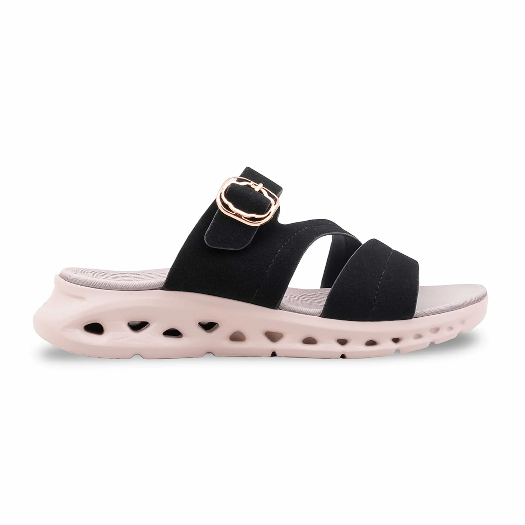 Black Formal Slipper For Ladies PU0779 - Image 2