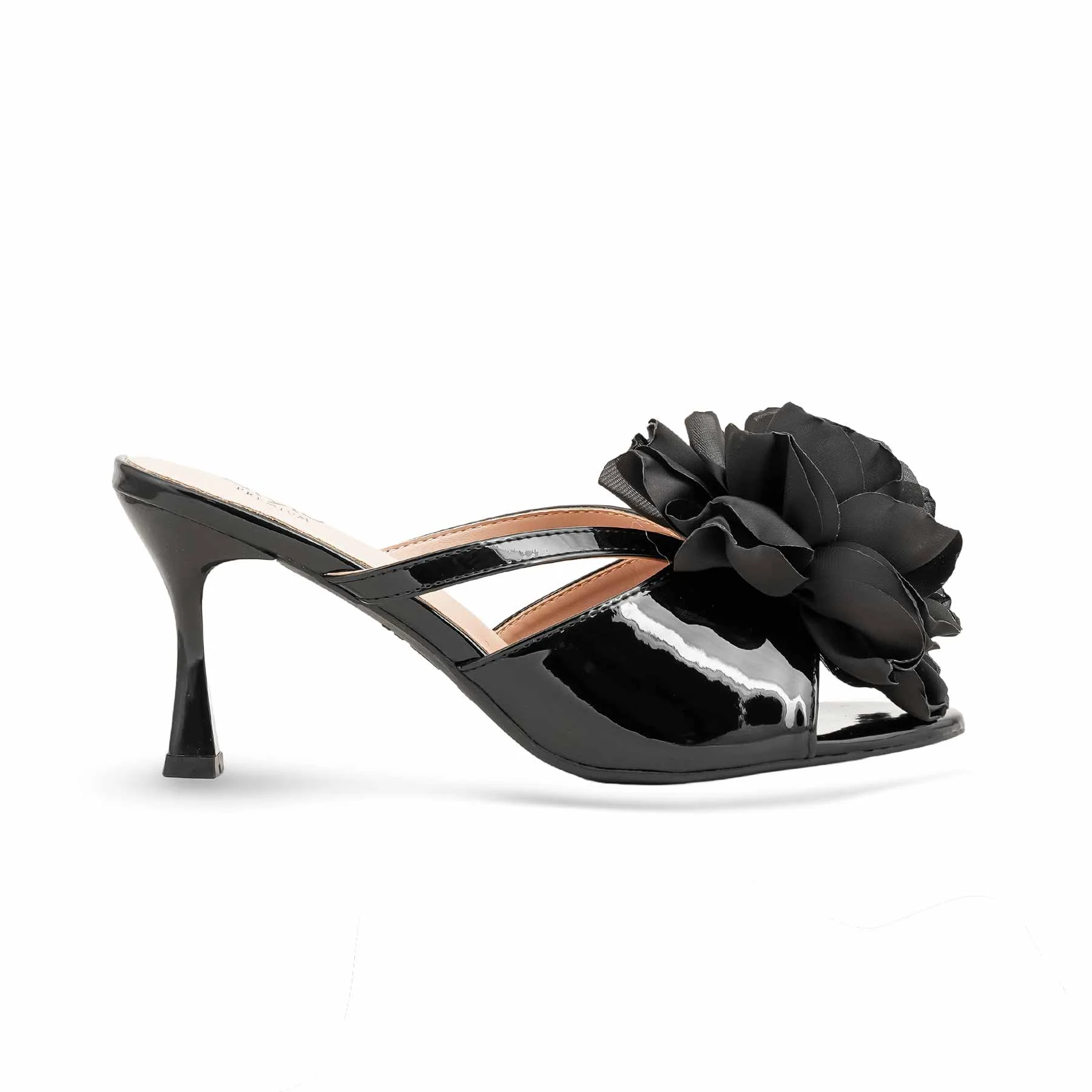 Black Formal Slipper For Women FR8299 - Image 2
