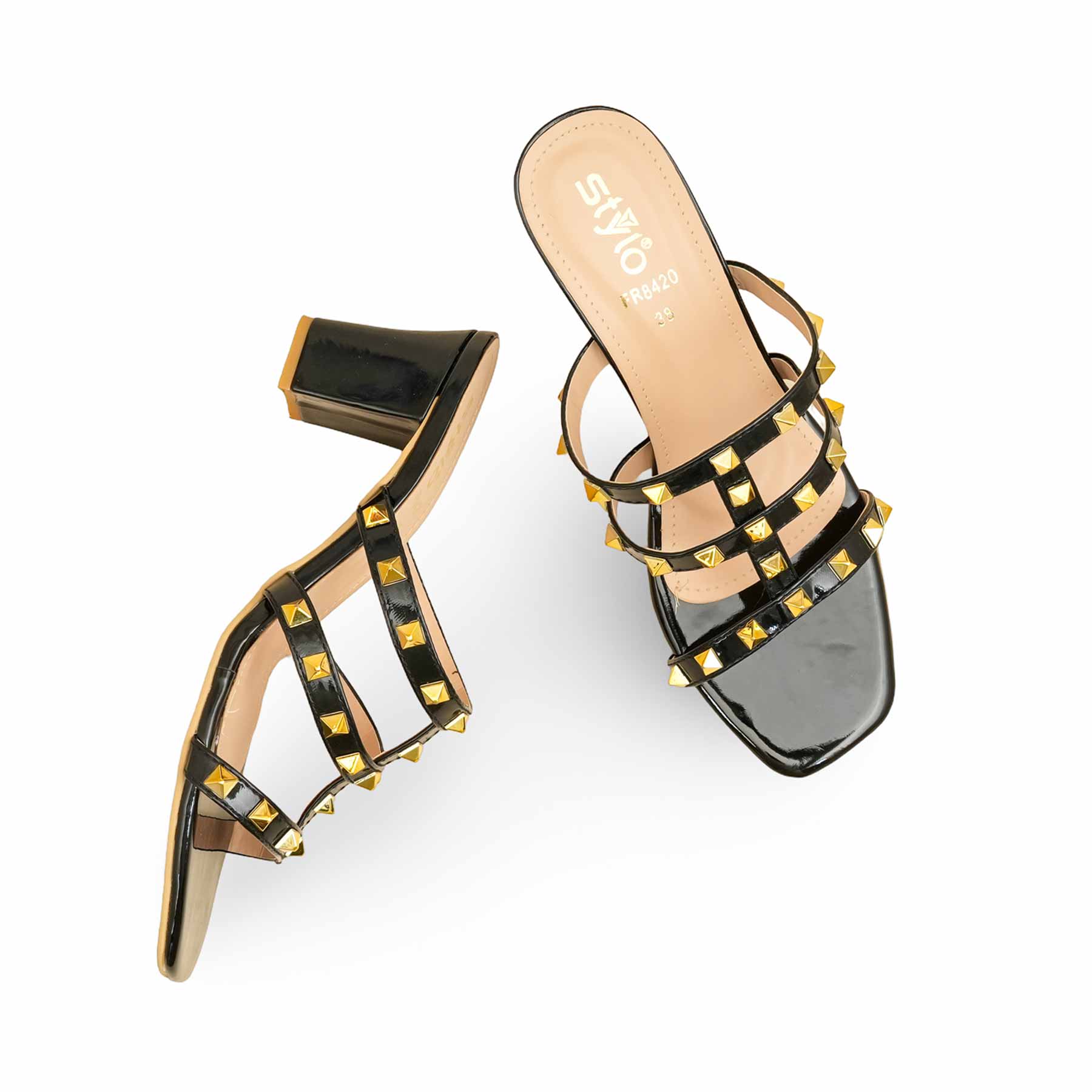 Black Formal Slipper For Women FR8420 - Image 5