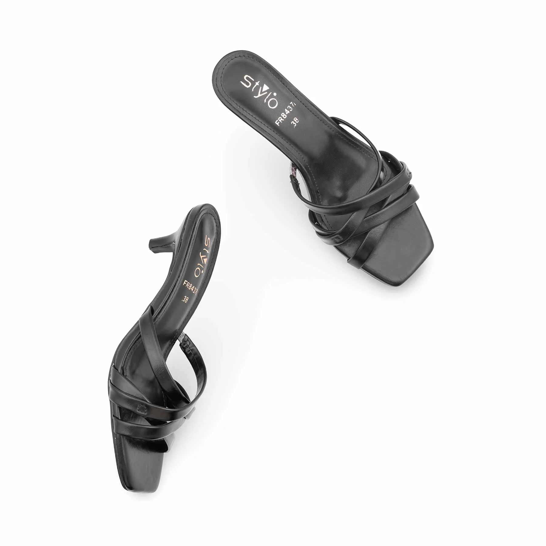 Black Formal Slipper For Women FR8437 - Image 6