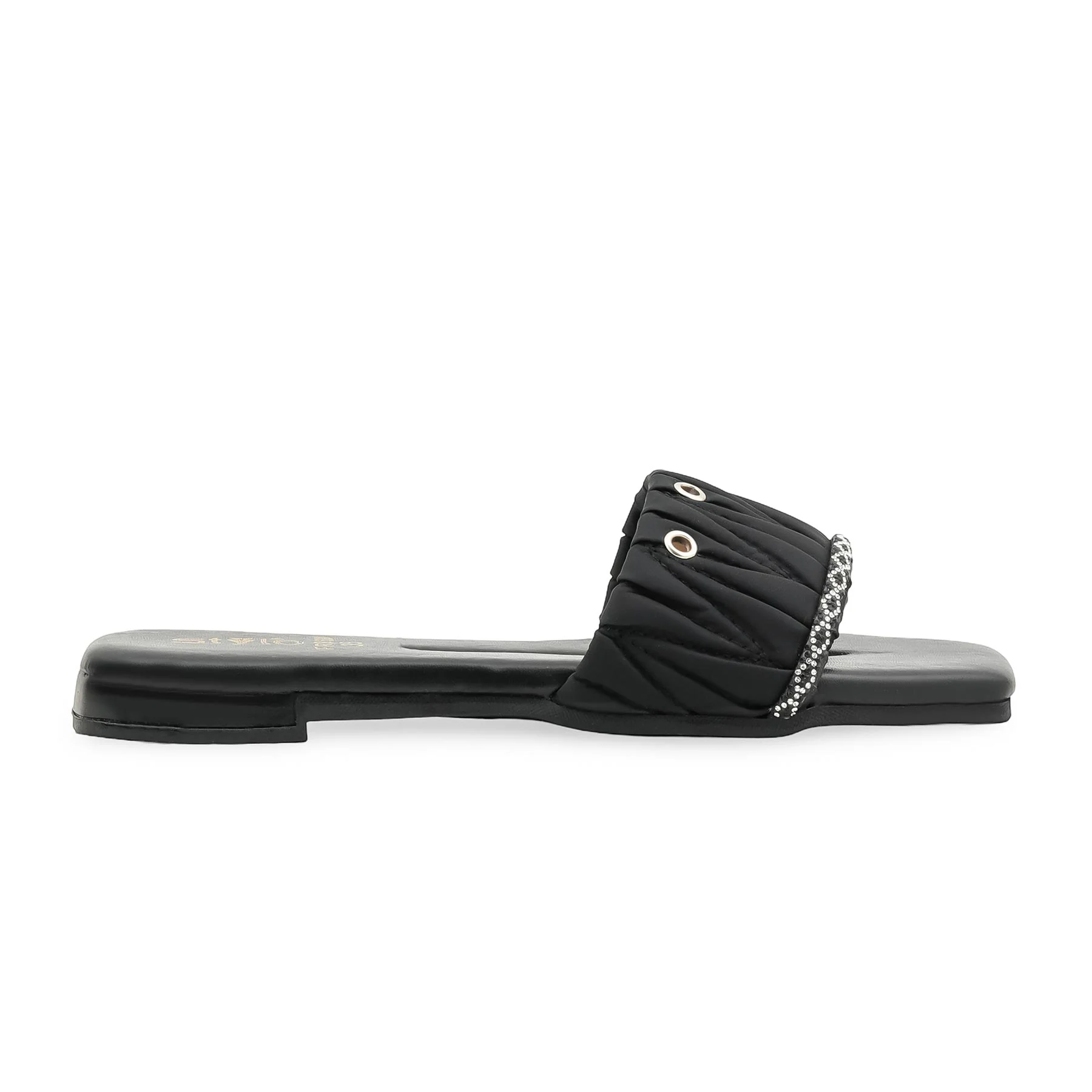 Black Formal Slipper For Women FR8530 - Image 2