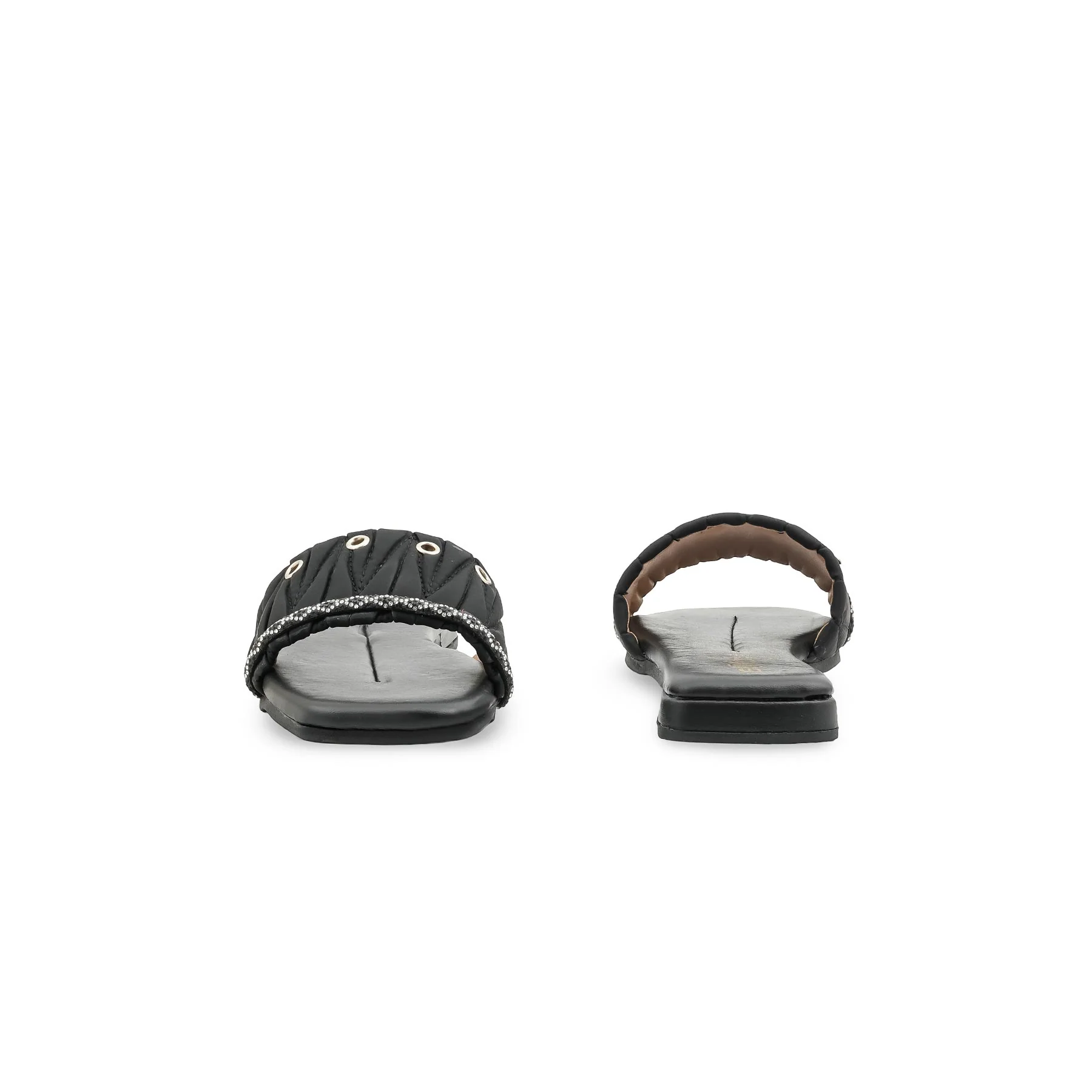 Black Formal Slipper For Women FR8530 - Image 4