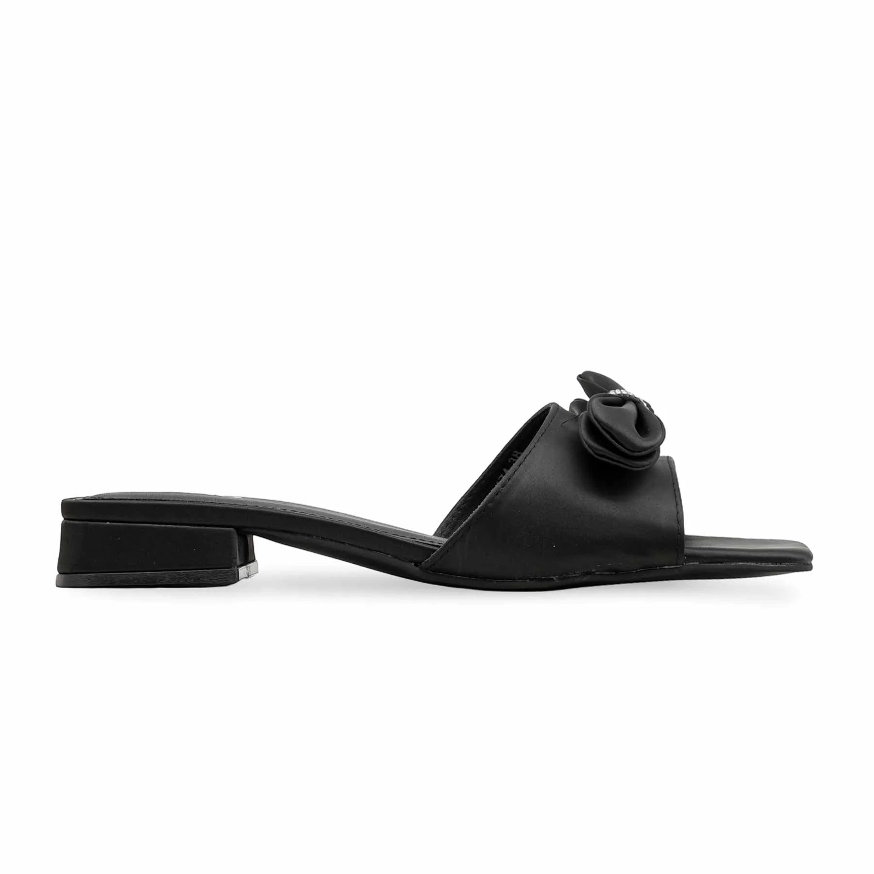 Black Formal Slipper For Women FRS004 - Image 2