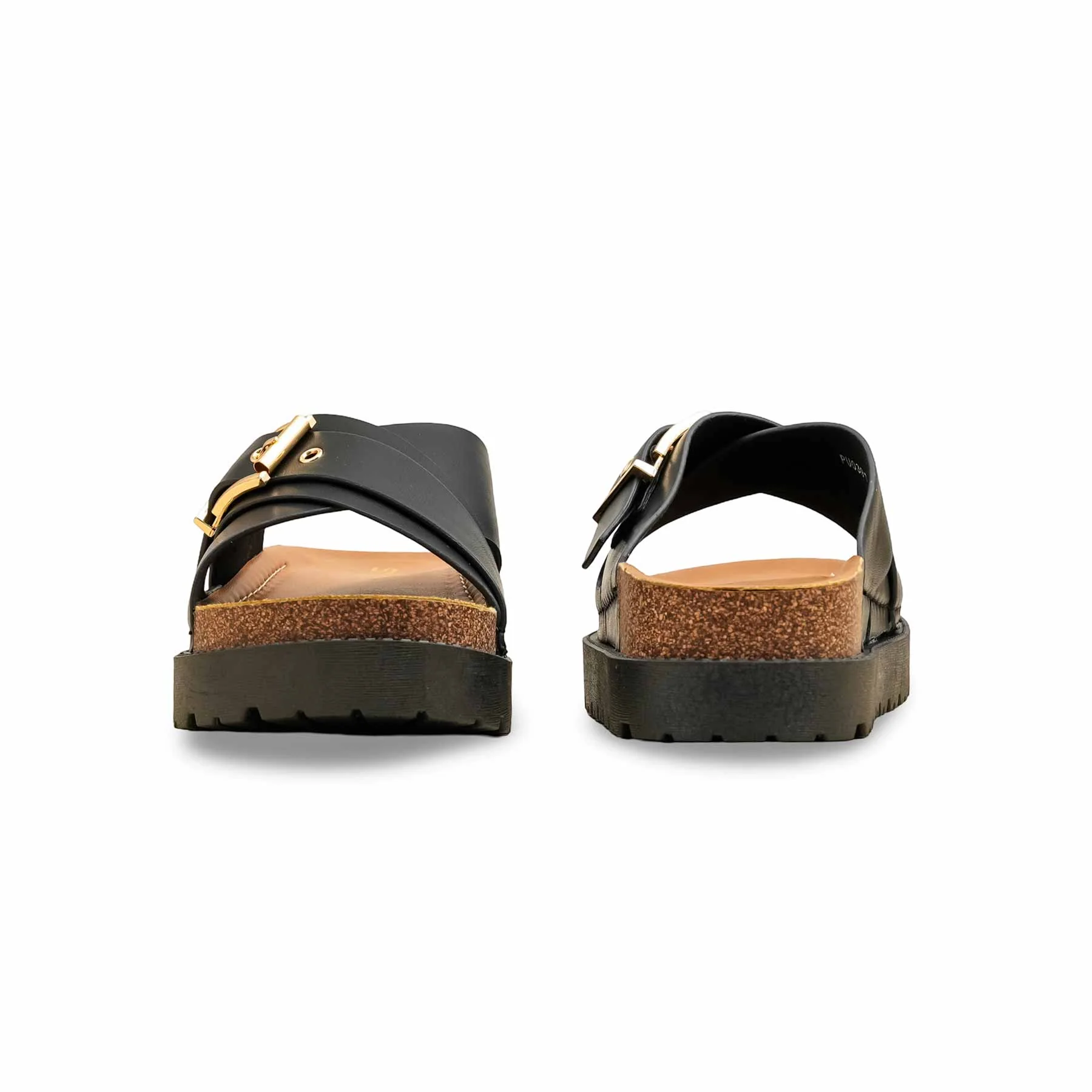 Black Formal Slipper For Women PU0391 - Image 4