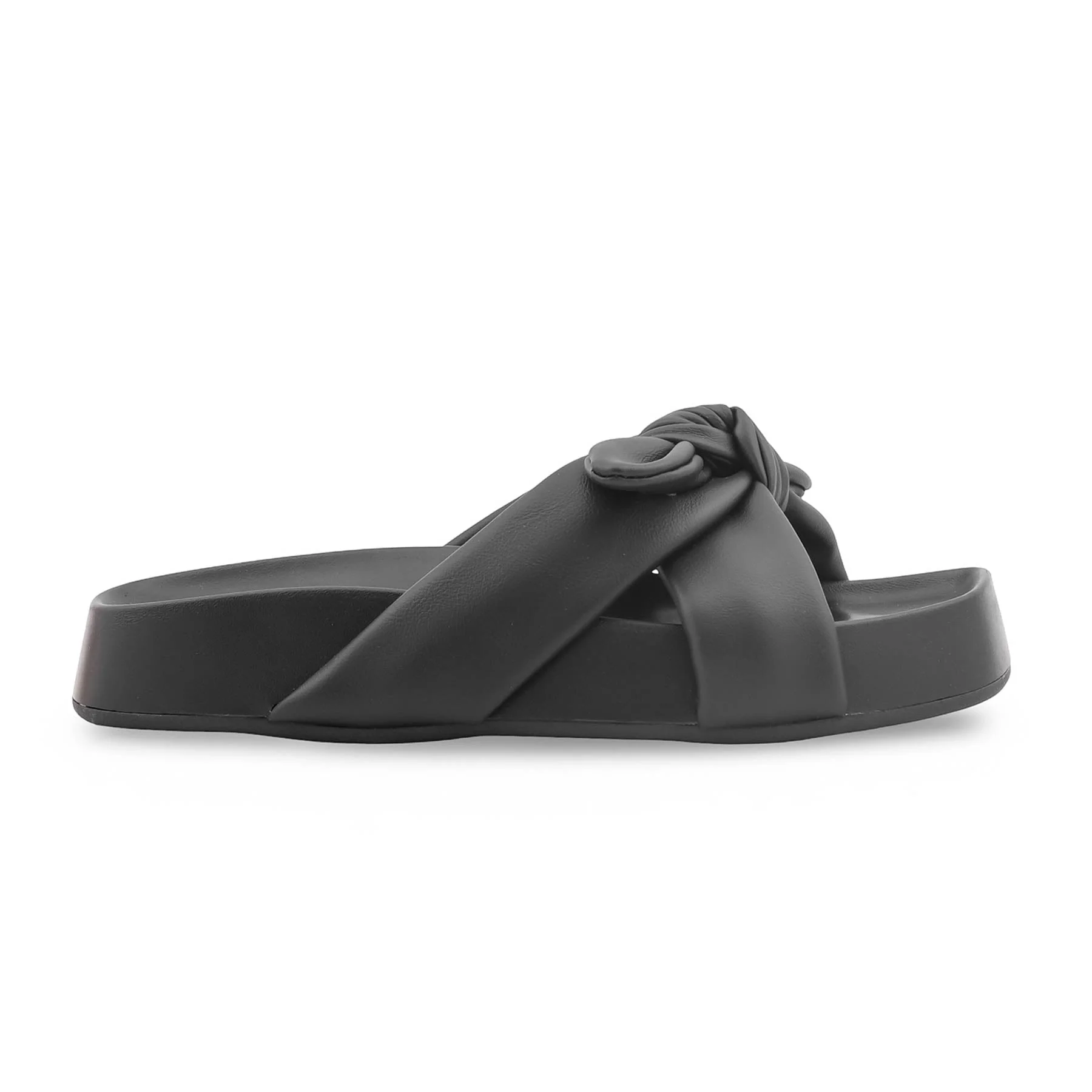 Black Formal Slipper For Women PU0760 - Image 2