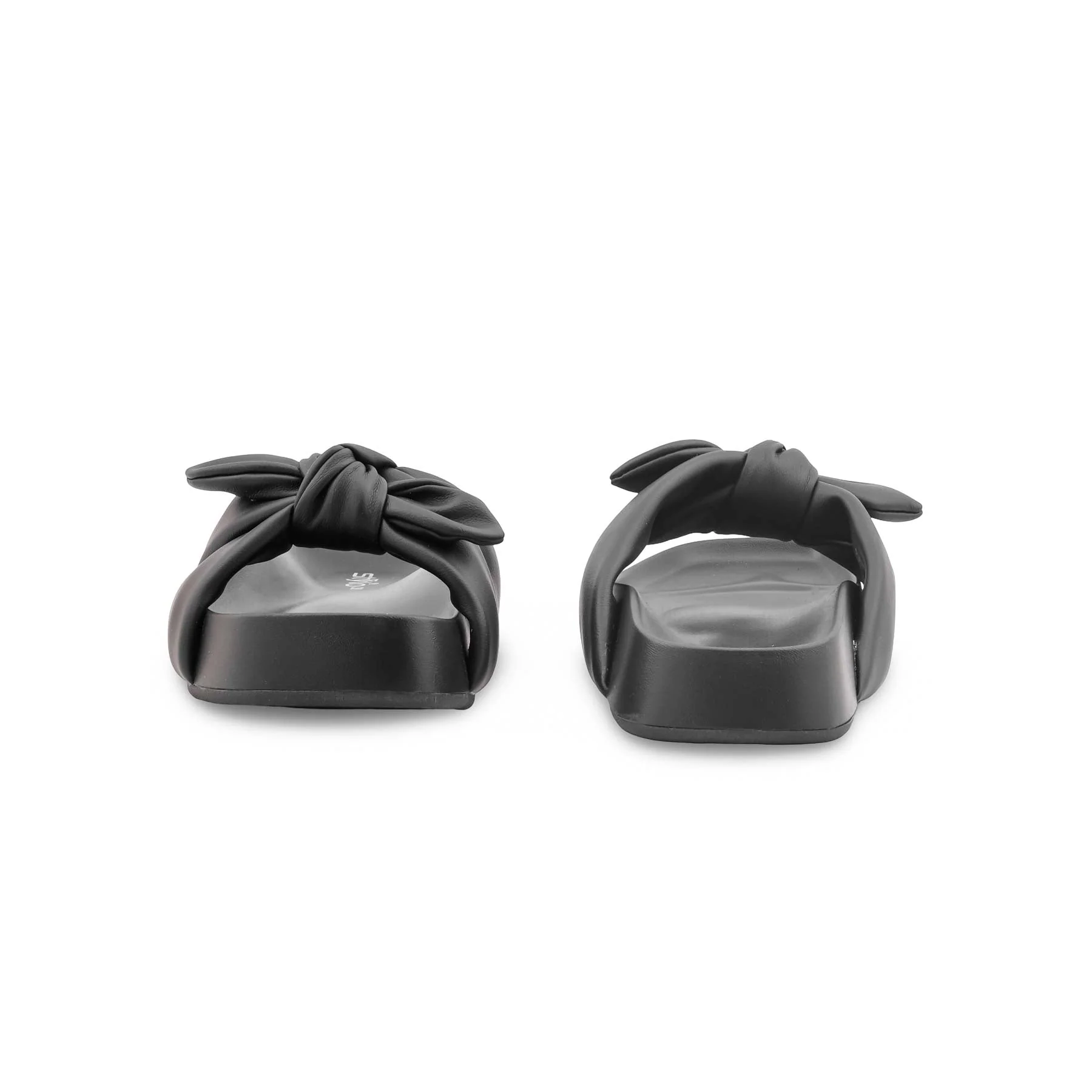 Black Formal Slipper For Women PU0760 - Image 4