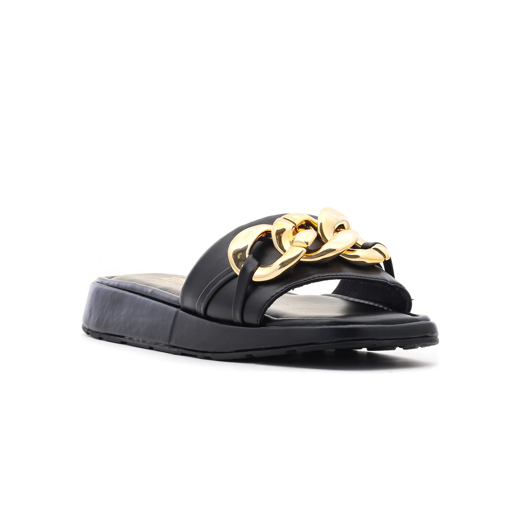 Black Formal Slipper FR7857 - Image 2