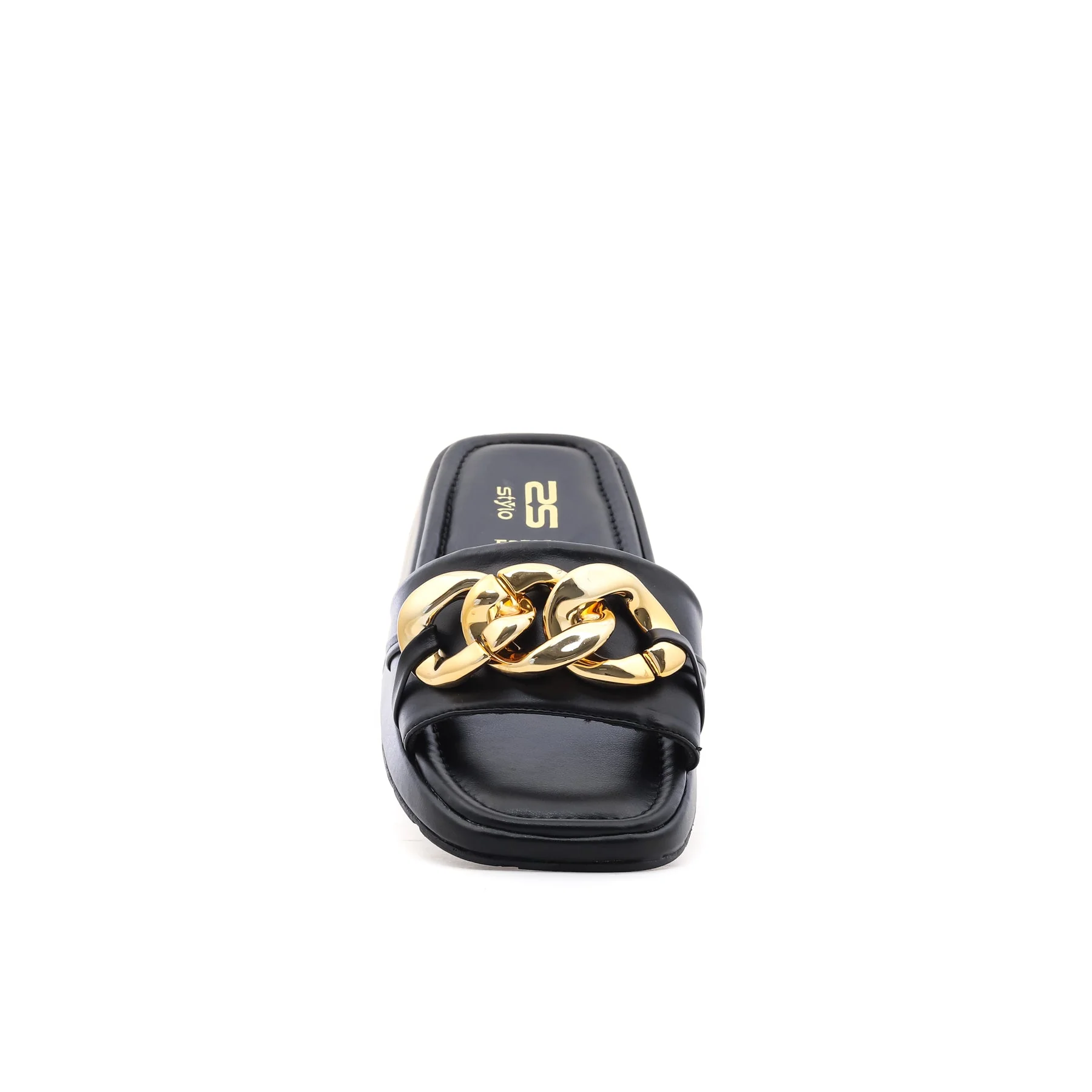 Black Formal Slipper FR7857 - Image 3