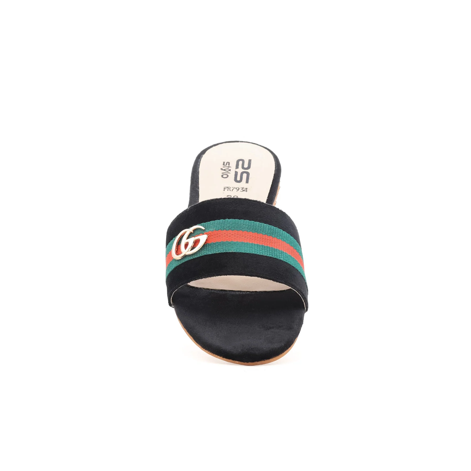 Black Formal Slipper FR7934 - Image 3