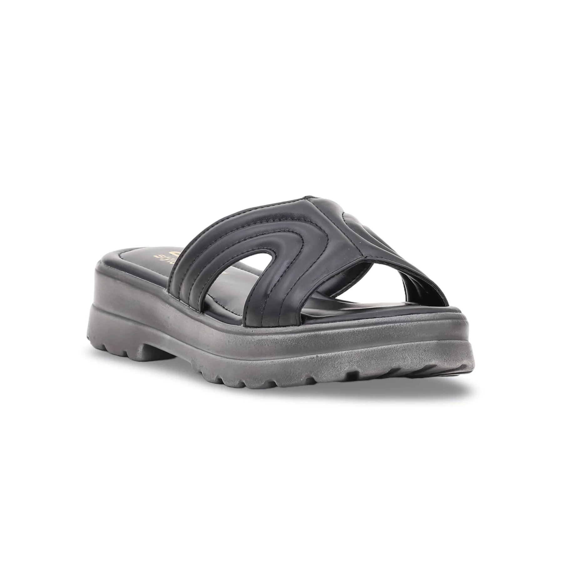 Black Formal Slipper FR7997 - Image 2