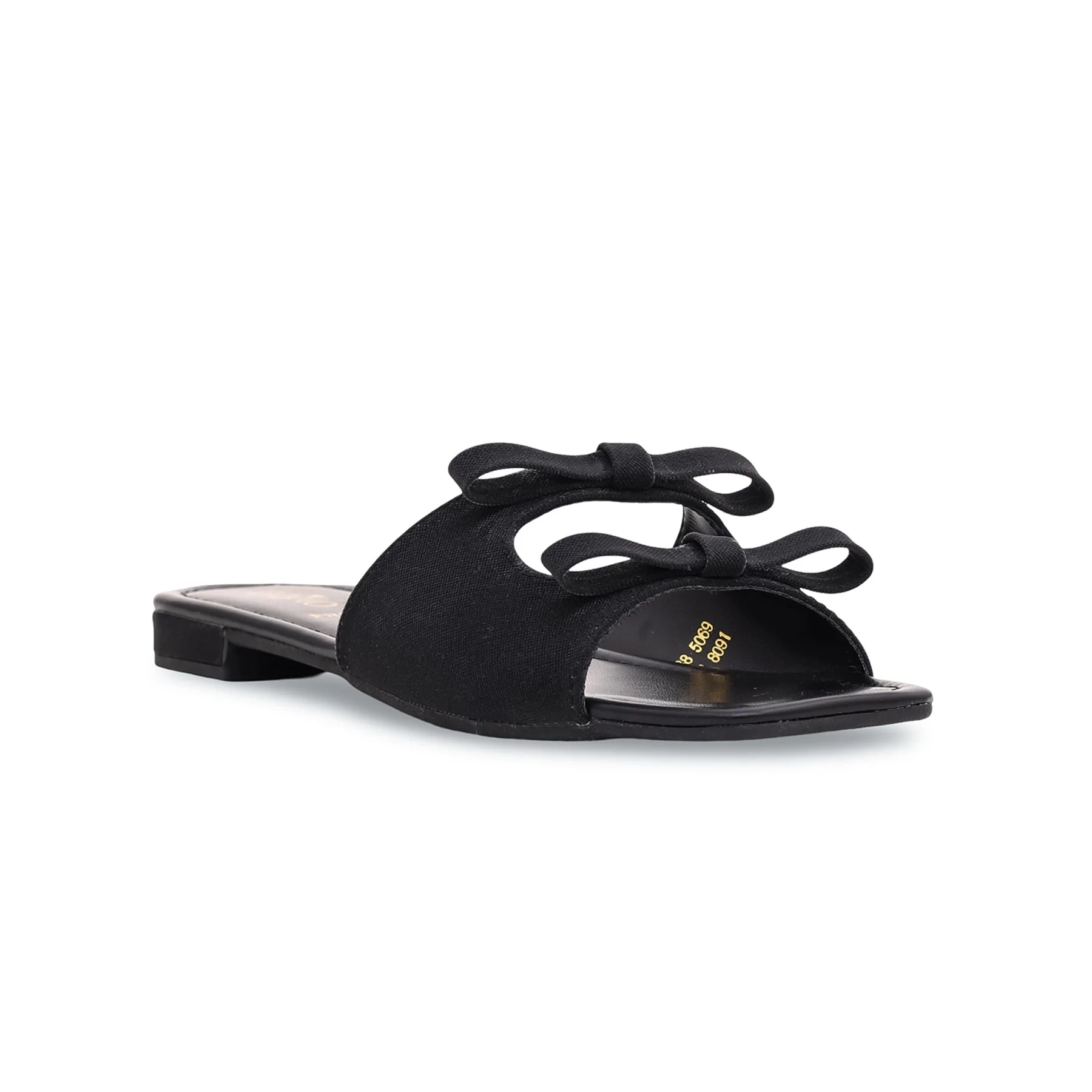 Black Formal Slipper FR8091 - Image 2