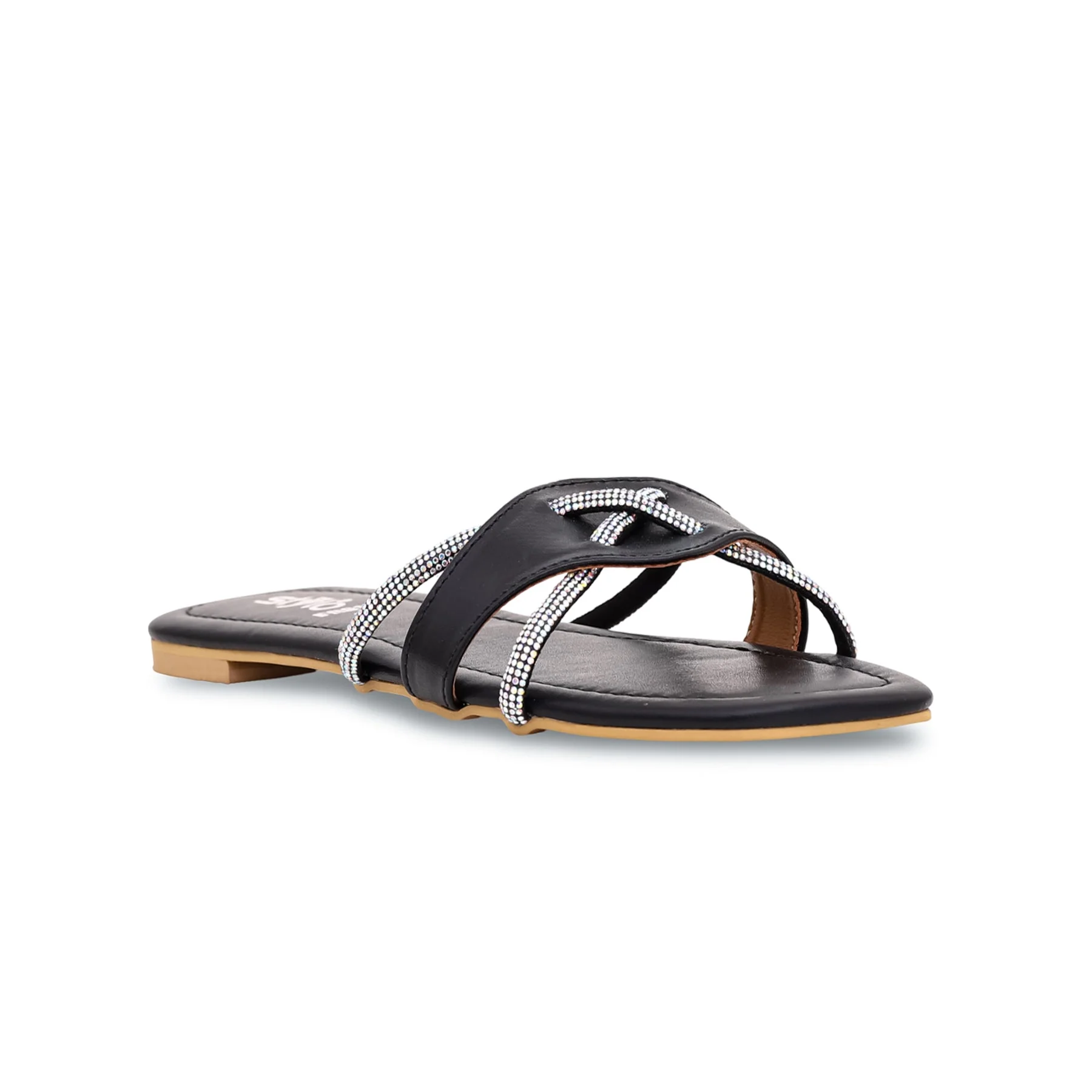 Black Formal Slipper FR8125 - Image 2