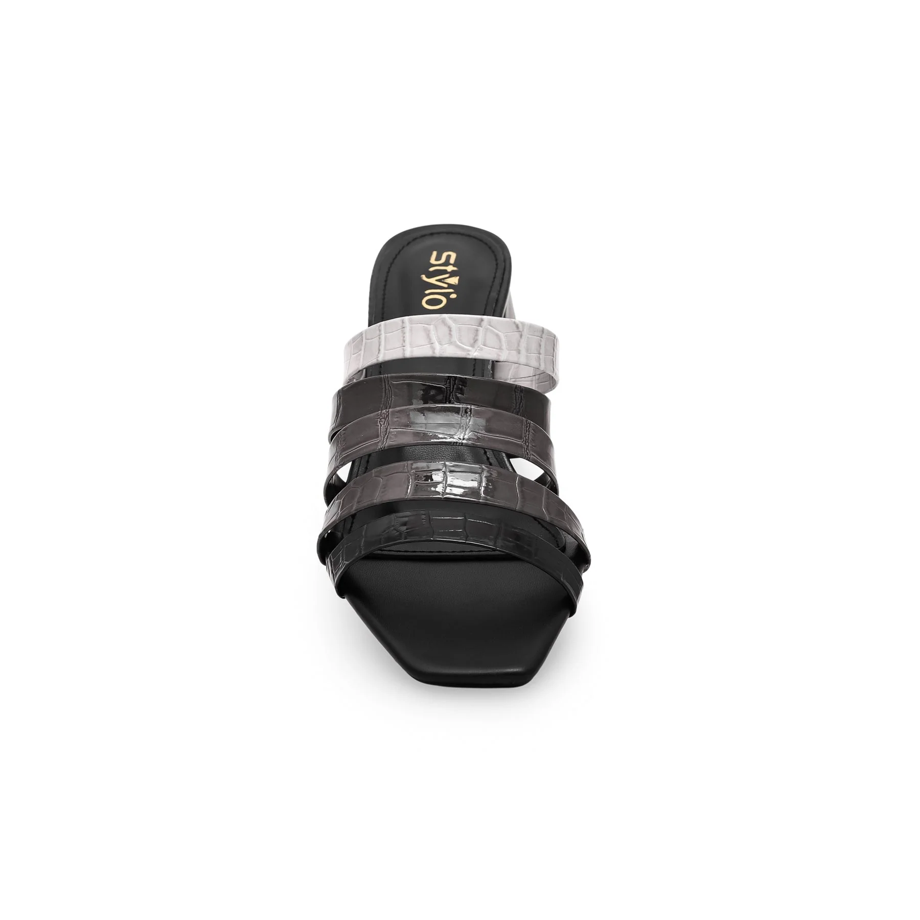 Black Formal Slipper FR8197 - Image 3
