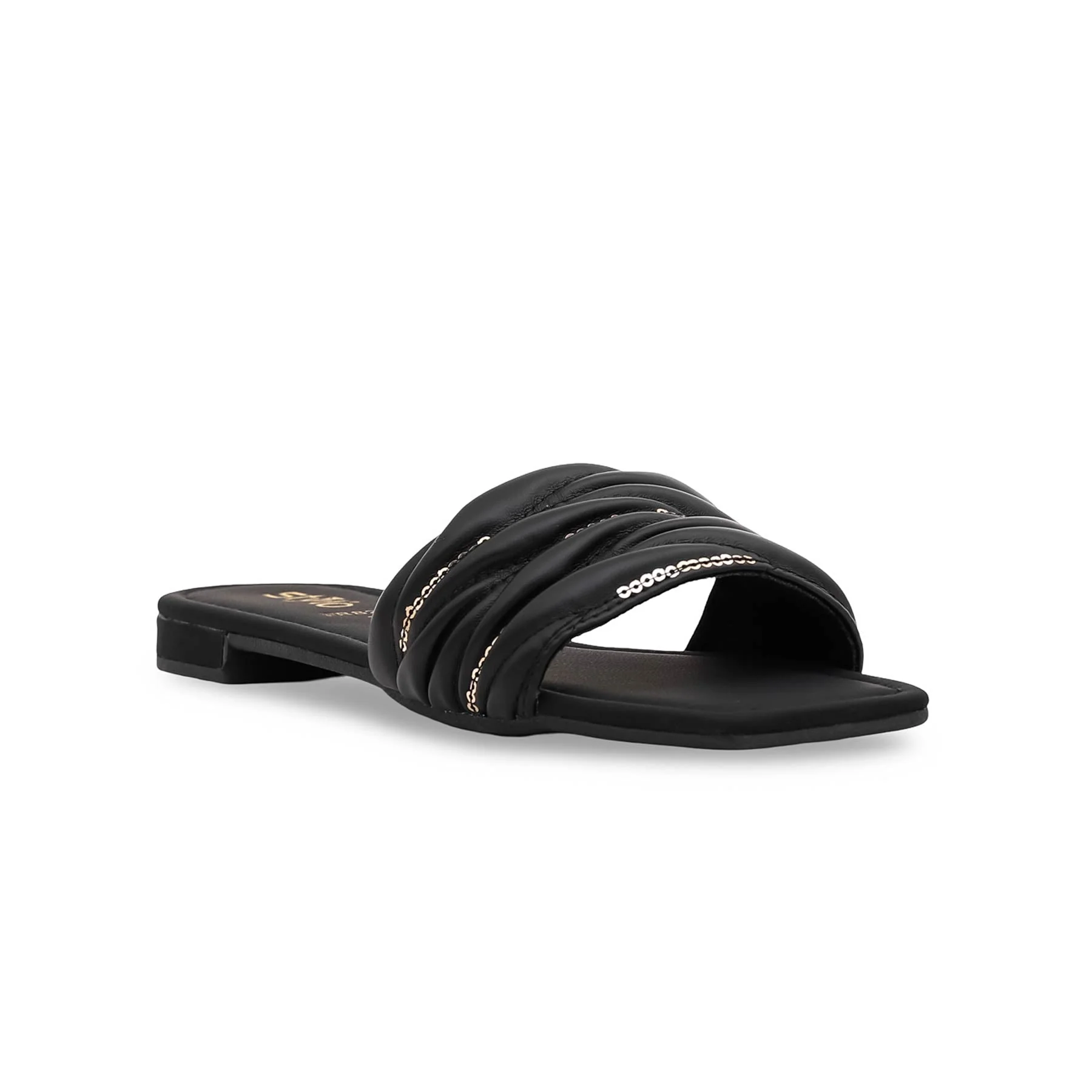 Black Formal Slipper FR8215 - Image 2