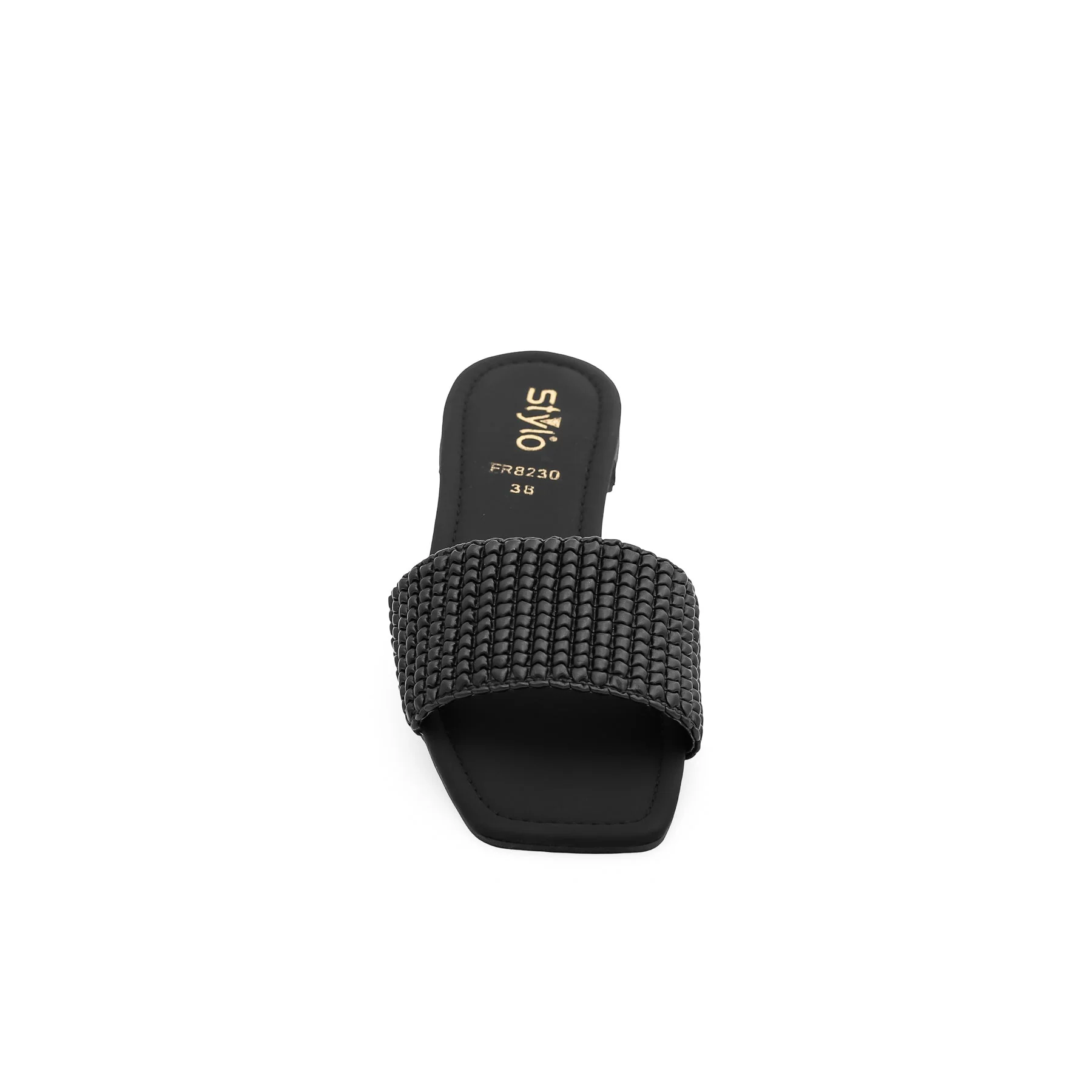 Black Formal Slipper FR8230 - Image 3