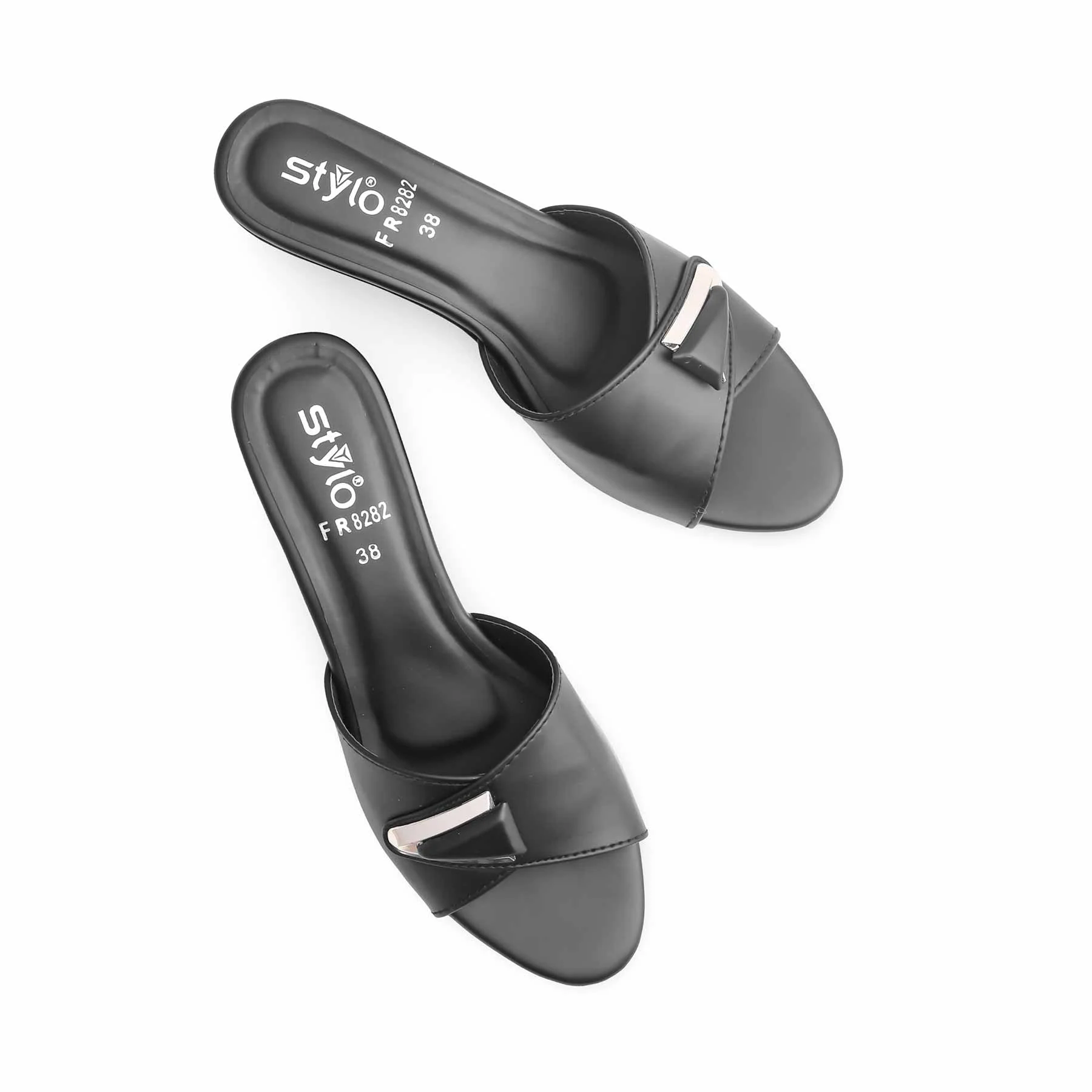 Black Formal Slipper FR8282 - Image 5