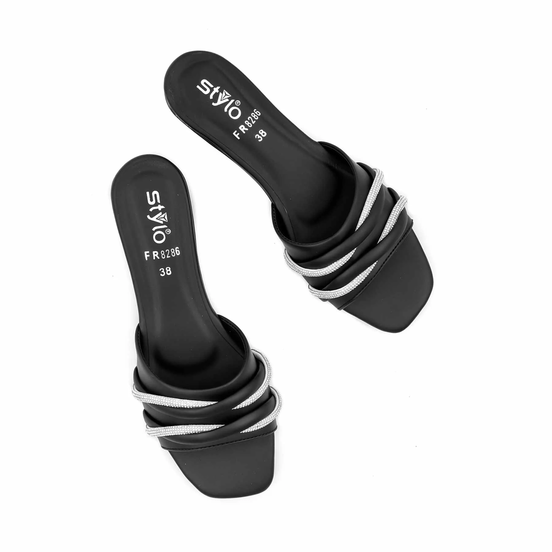 Black Formal Slipper FR8286 - Image 5