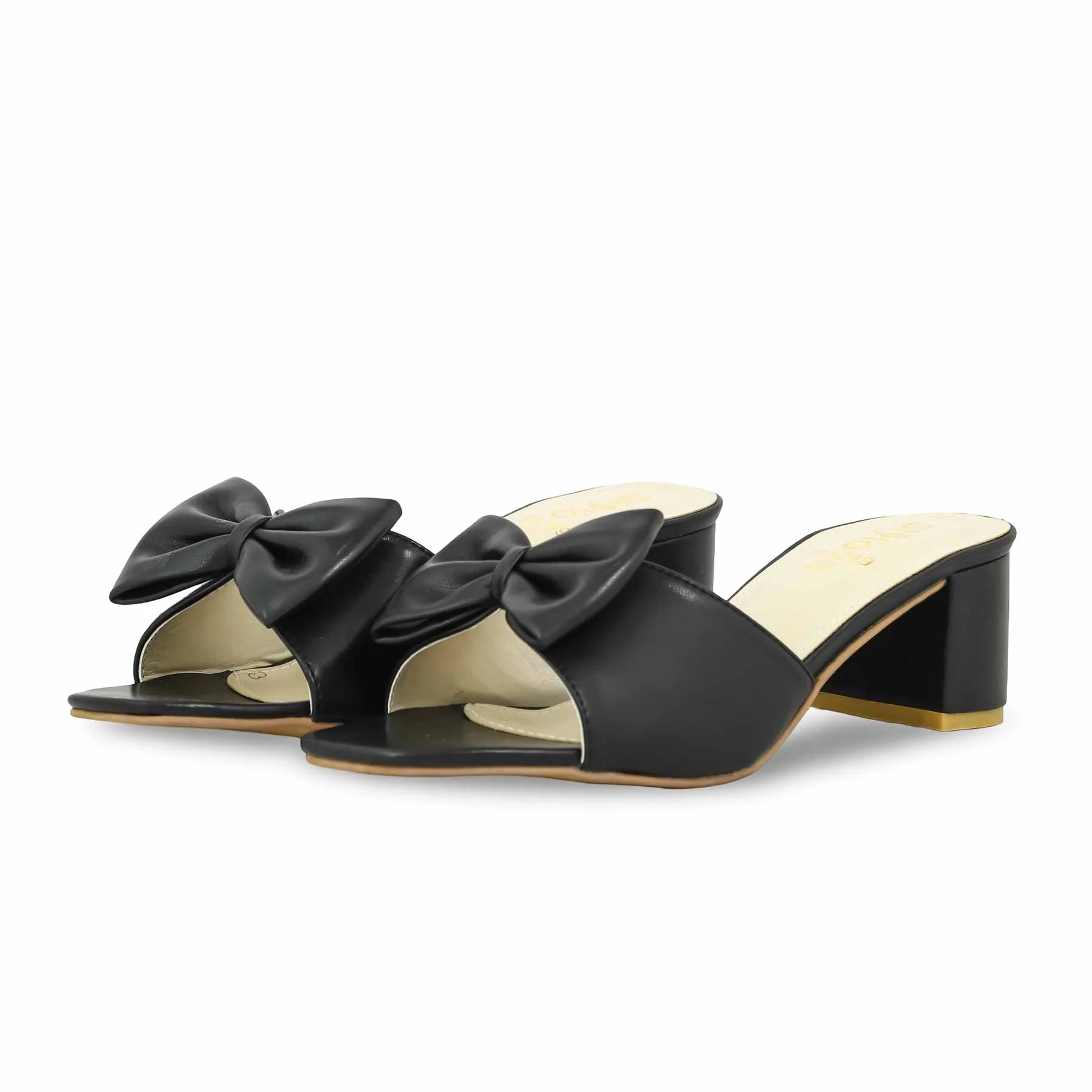 Black Formal Slipper FR8289 - Image 3