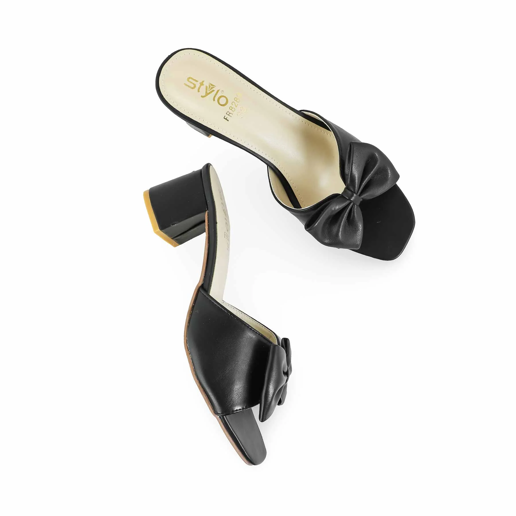 Black Formal Slipper FR8289 - Image 5