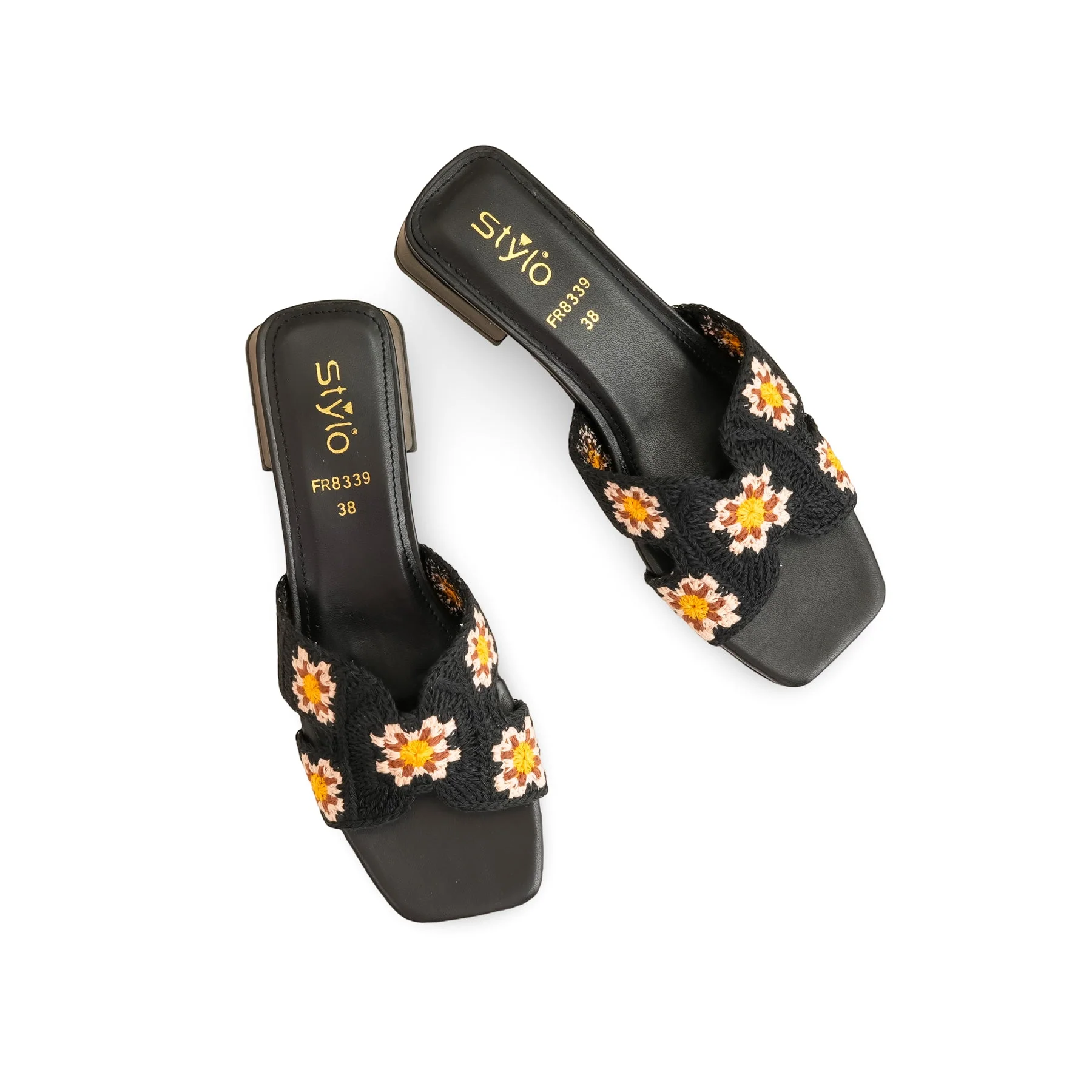 Black Formal Slipper FR8339 - Image 5