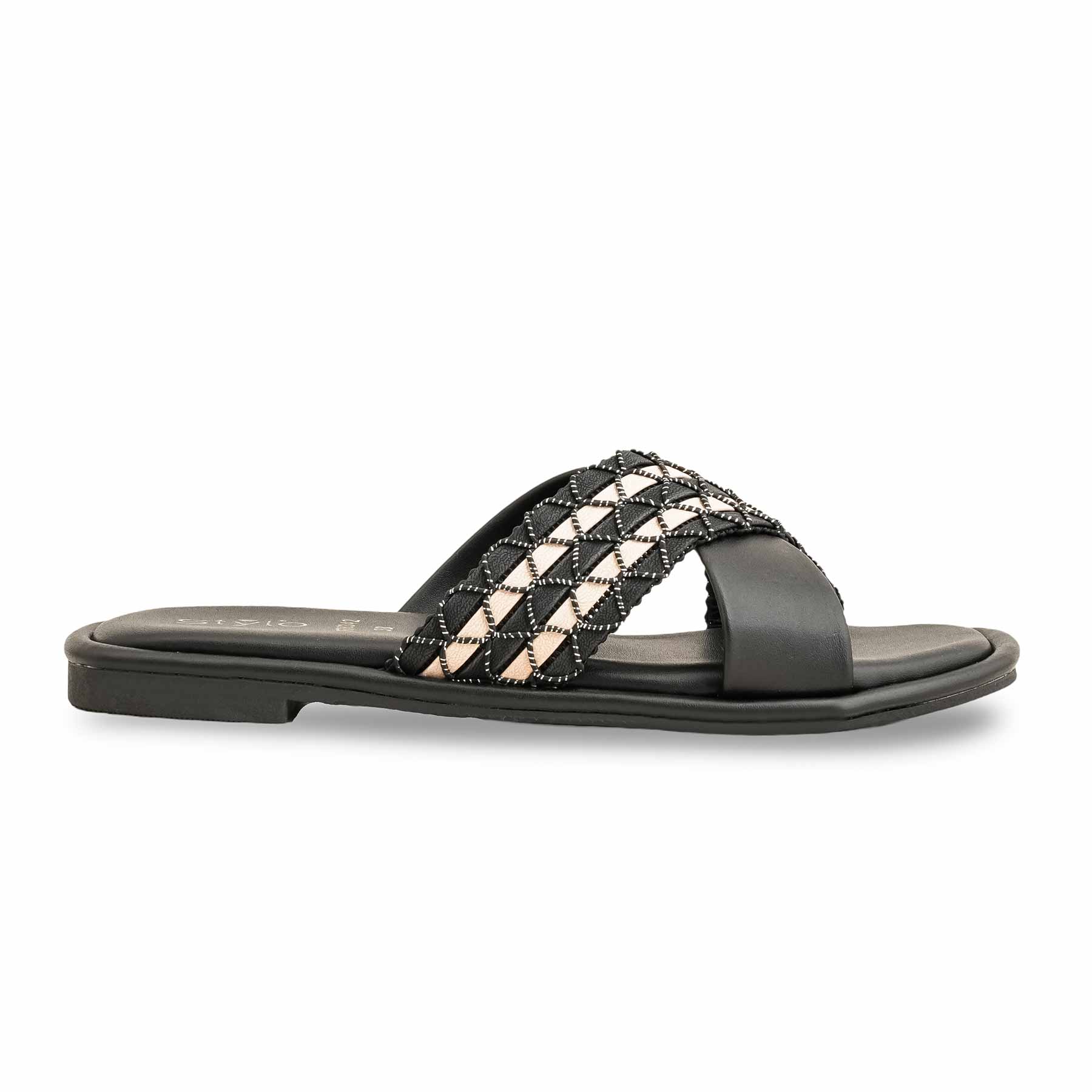Black Formal Slipper FR8342 - Image 2