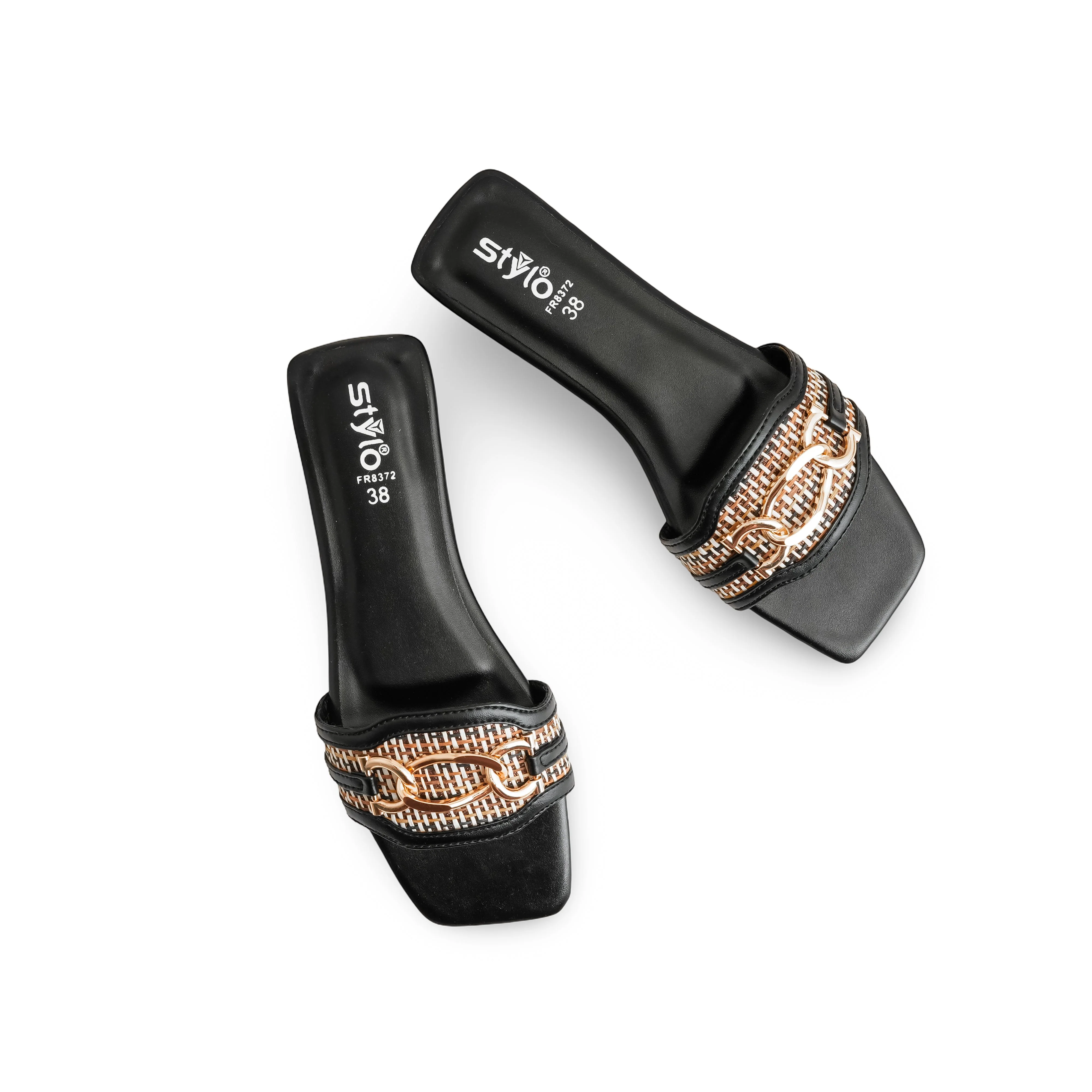Black Formal Slipper FR8372 - Image 5
