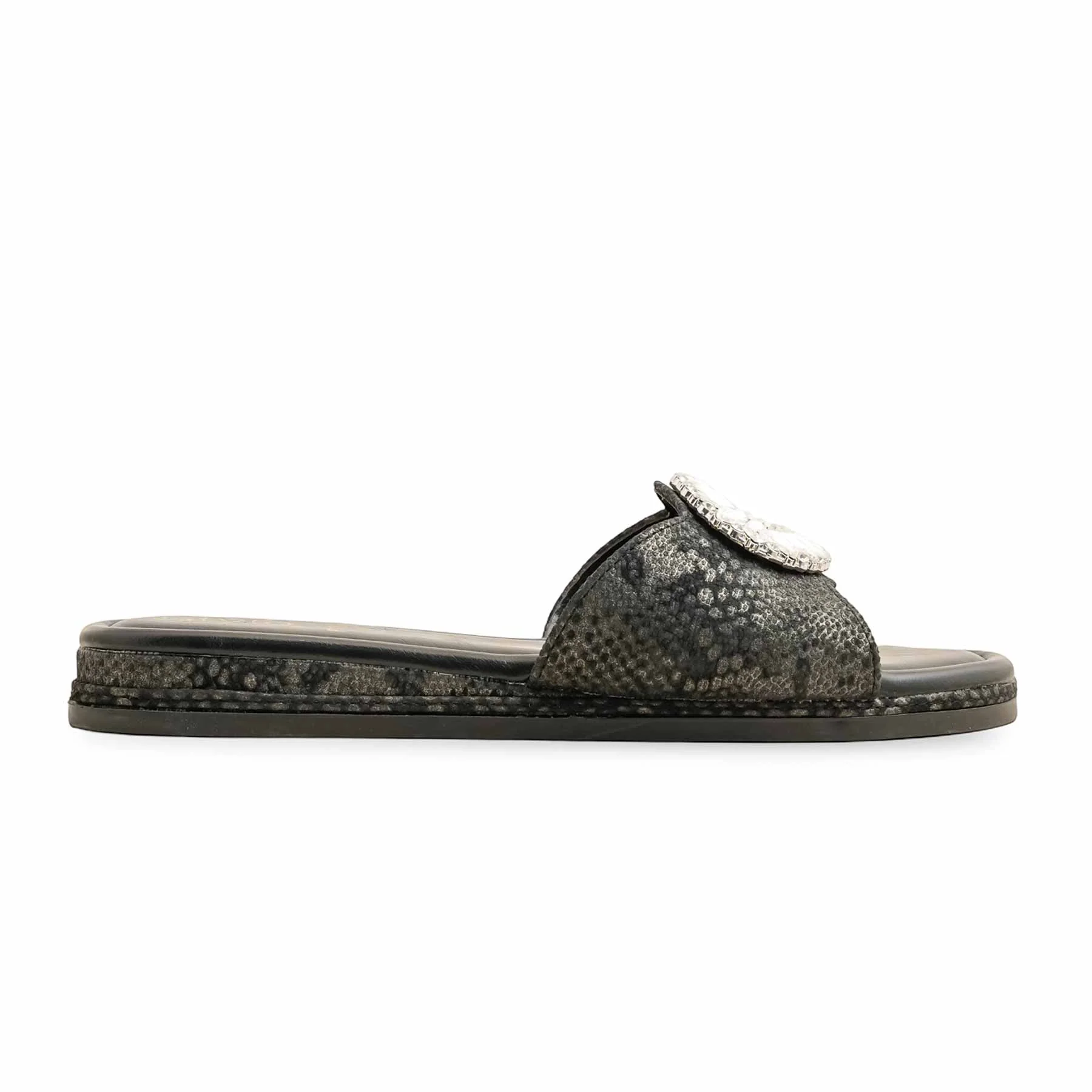 Black Formal Slipper FR8376 - Image 2