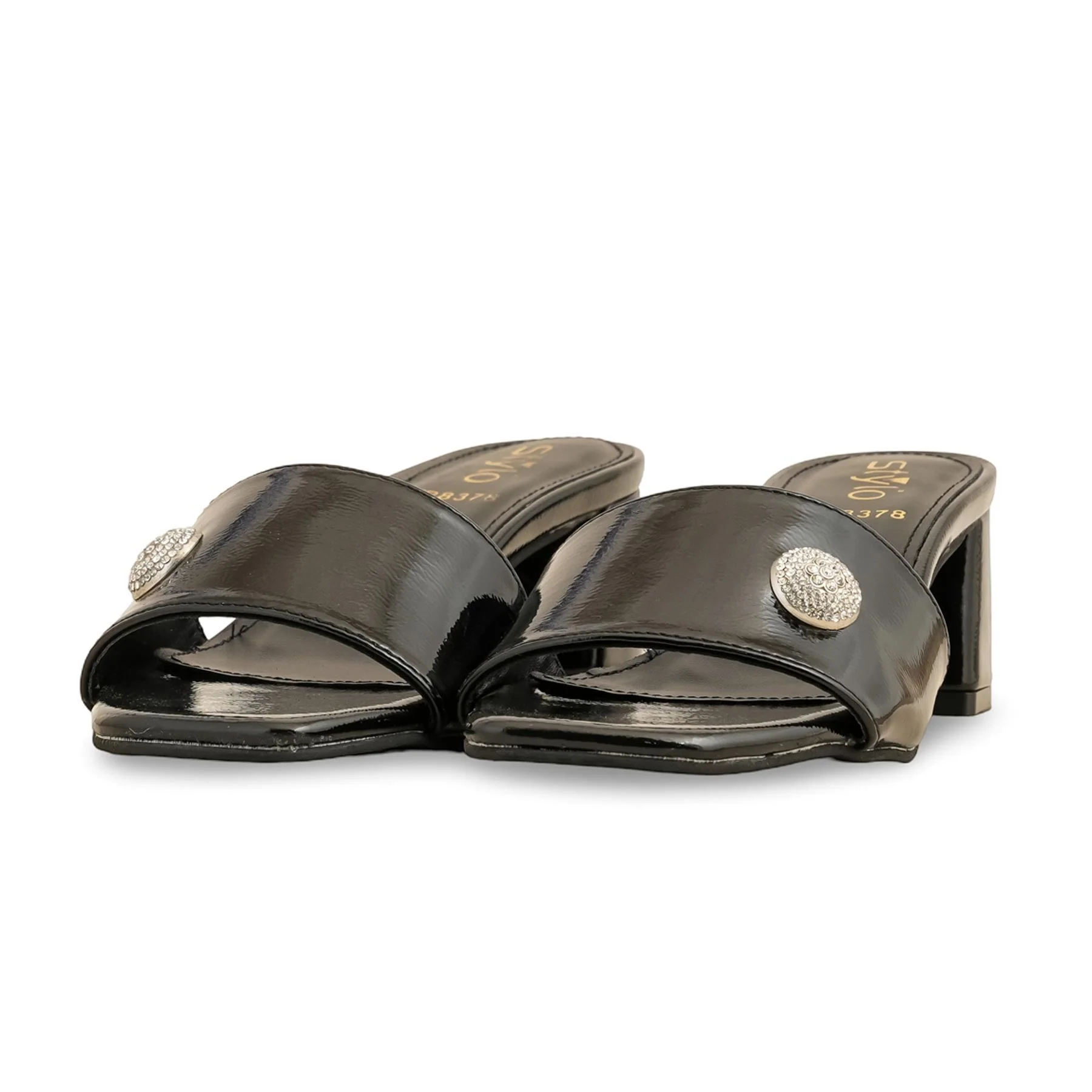 Black Formal Slipper FR8378 - Image 3