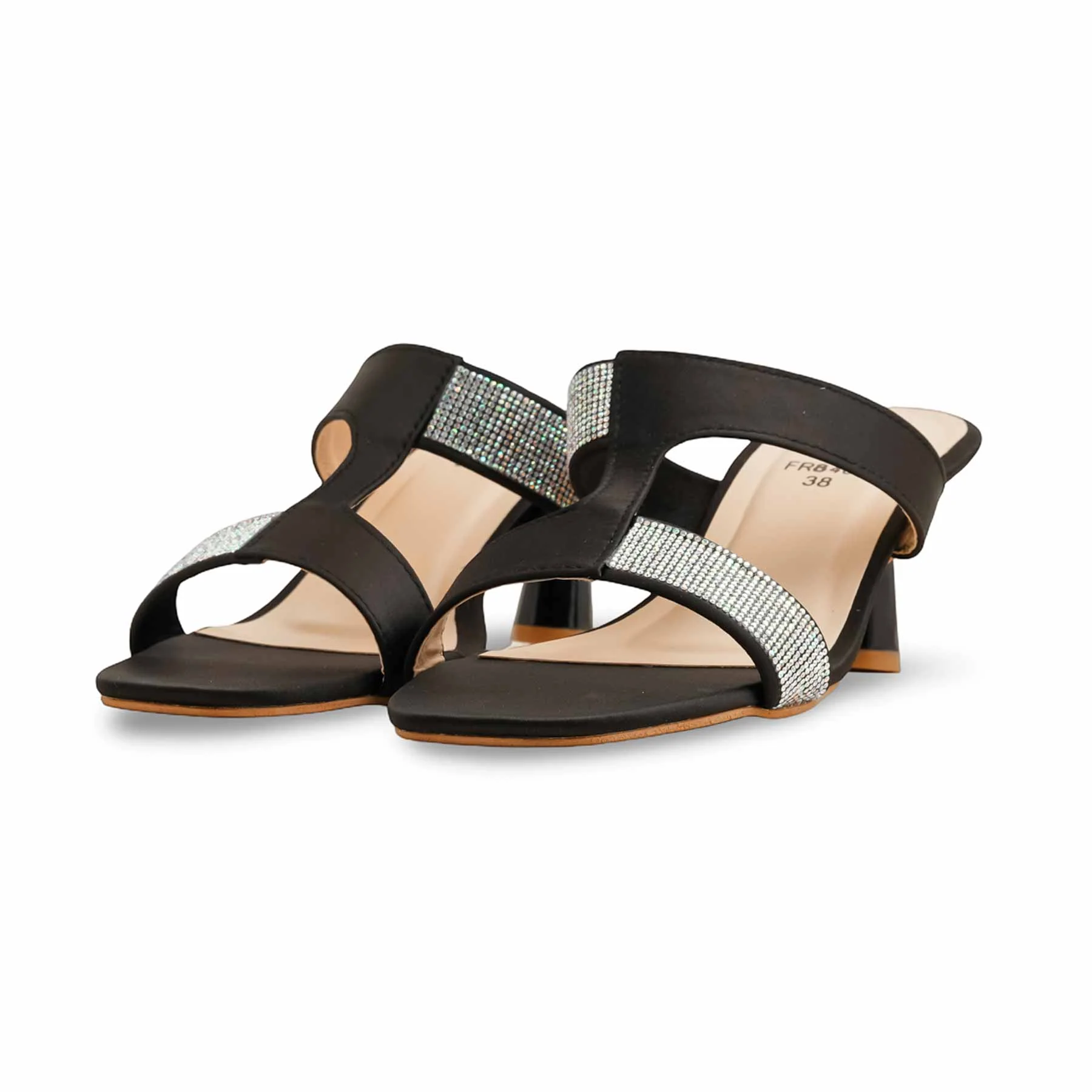 Black Formal Slipper FR8402 - Image 3
