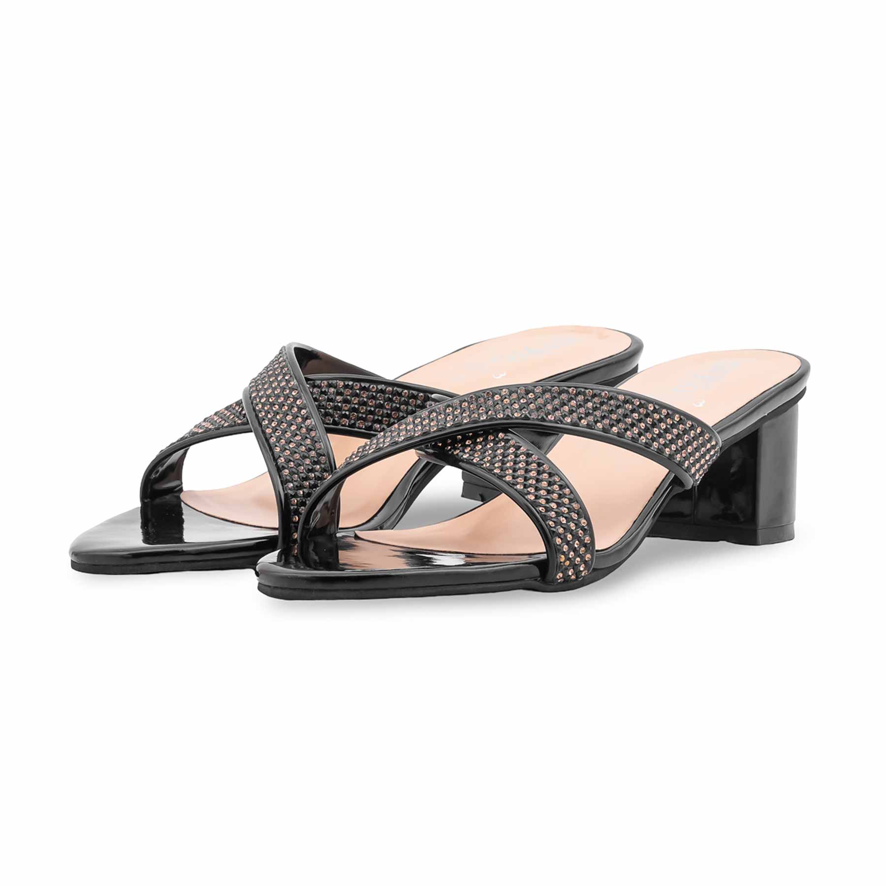 Black Formal Slipper FR8523 - Image 3