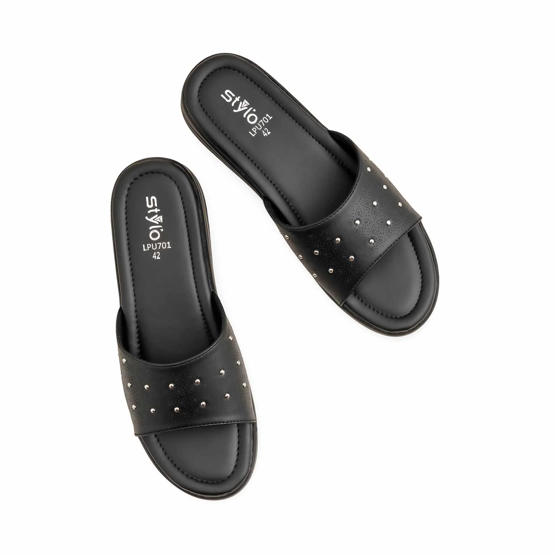 Black Formal Slipper LPU701 - Image 5