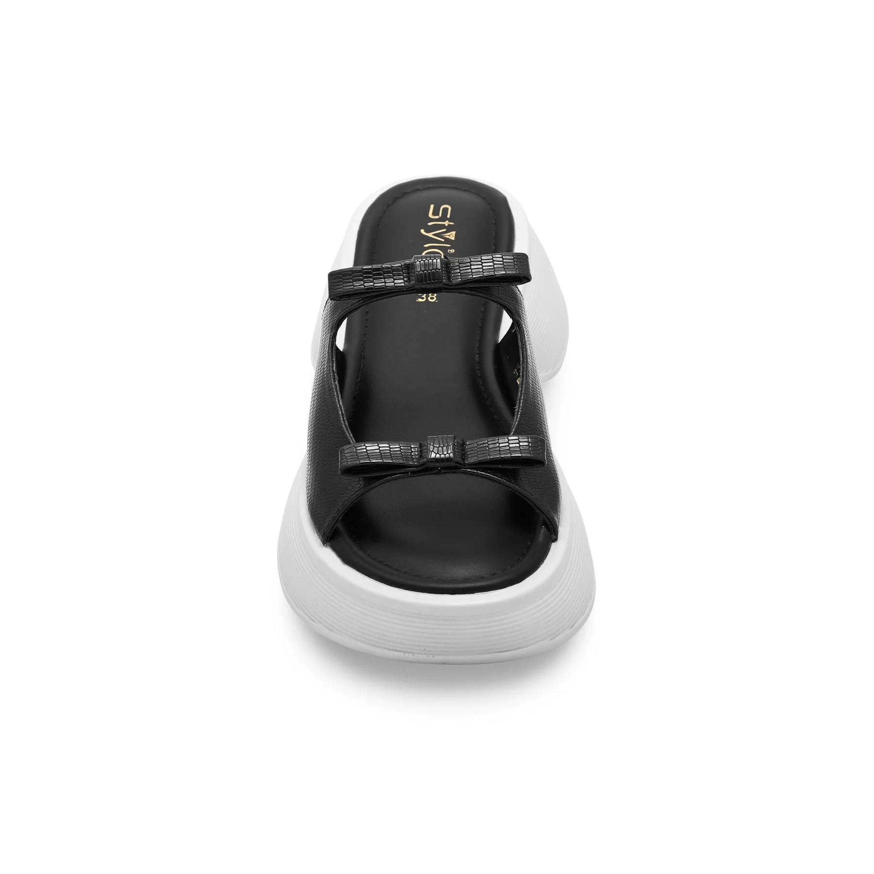 Black Formal Slipper PU0134 - Image 3