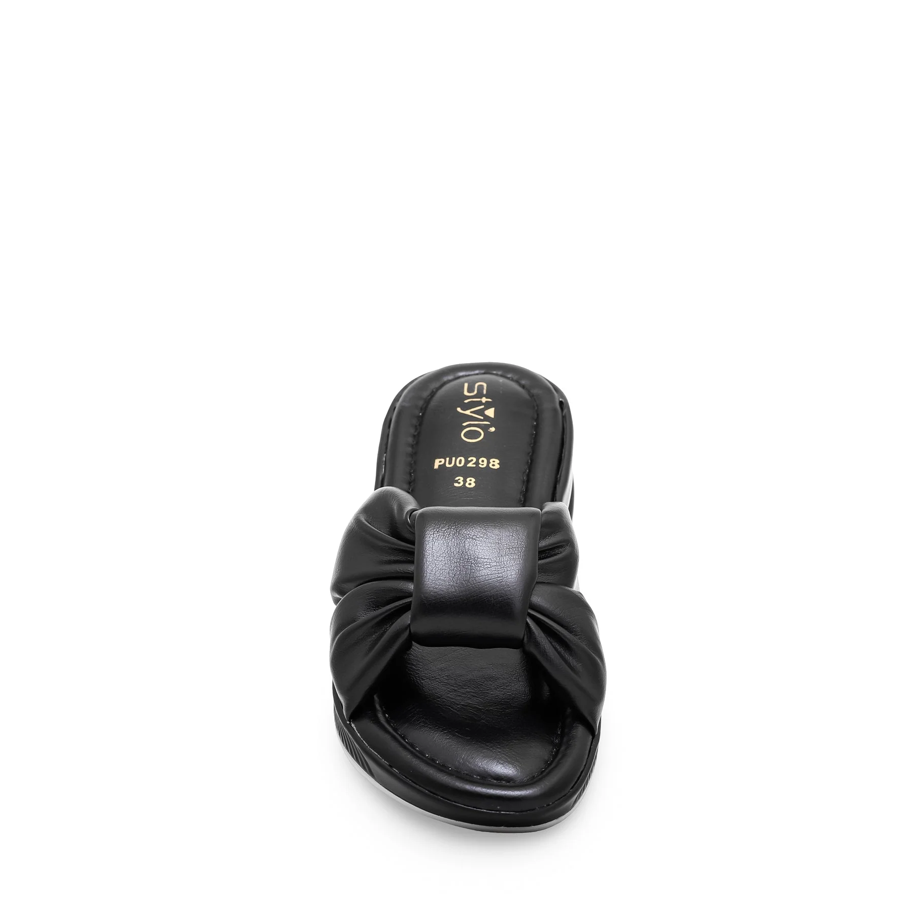 Black Formal Slipper PU0298 - Image 4