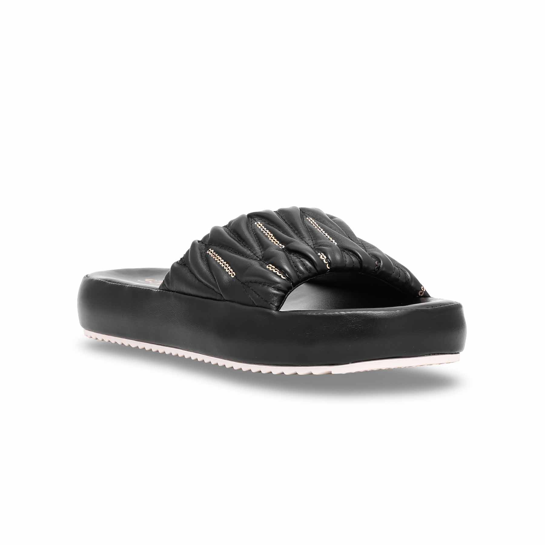 Black Formal Slipper PU0309 - Image 2