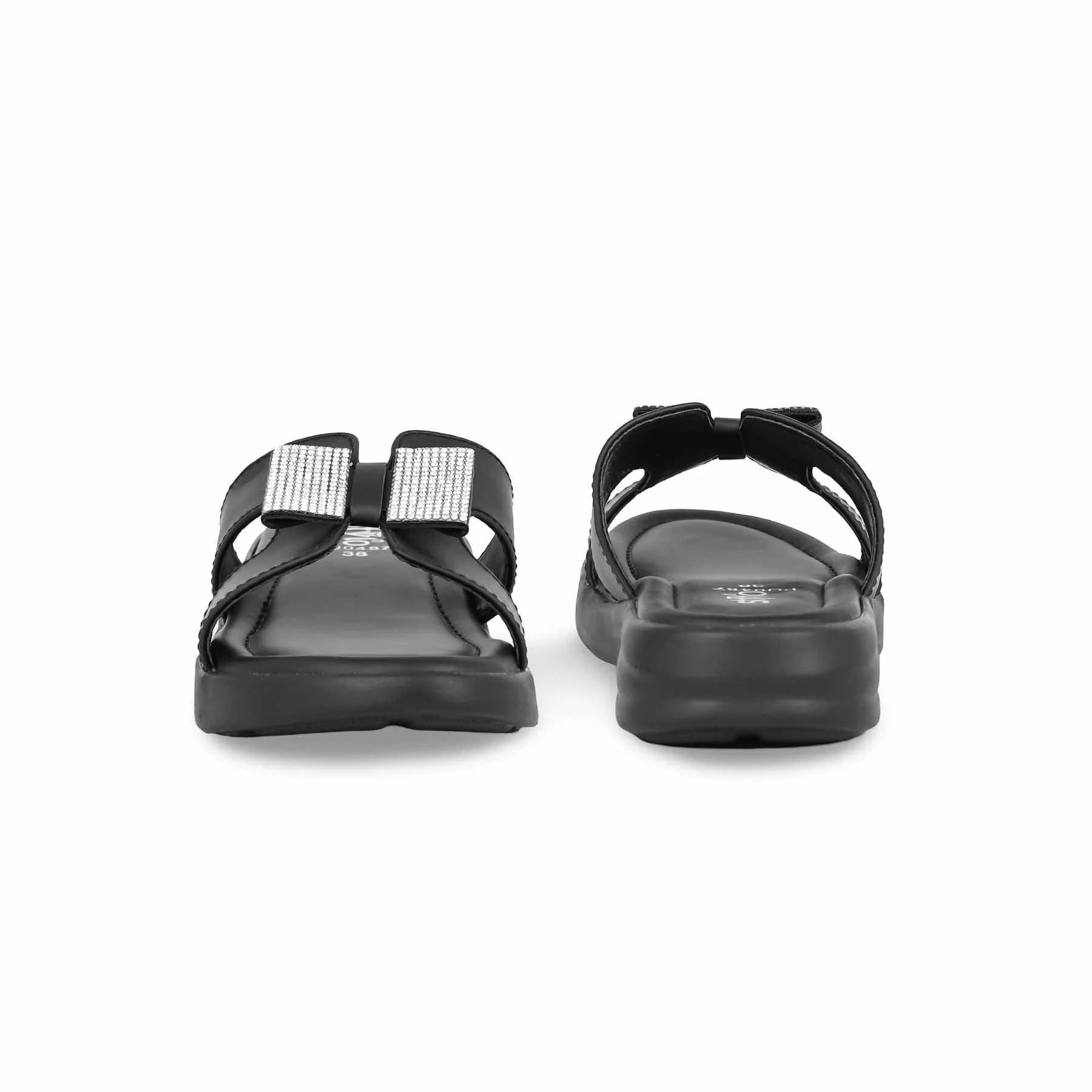 Black Formal Slipper PU0487 - Image 4