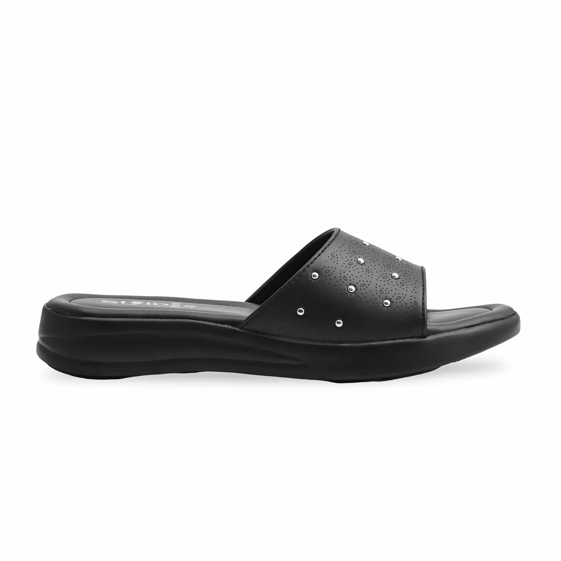 Black Formal Slipper PU0498 - Image 2