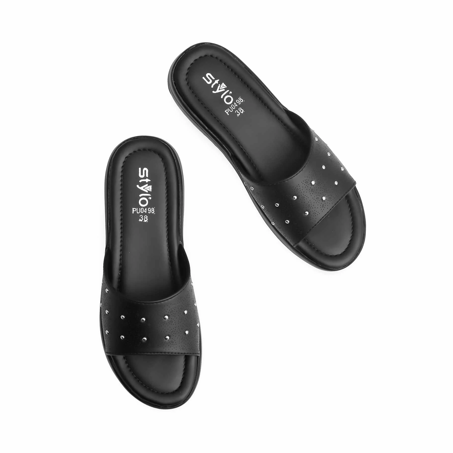 Black Formal Slipper PU0498 - Image 5