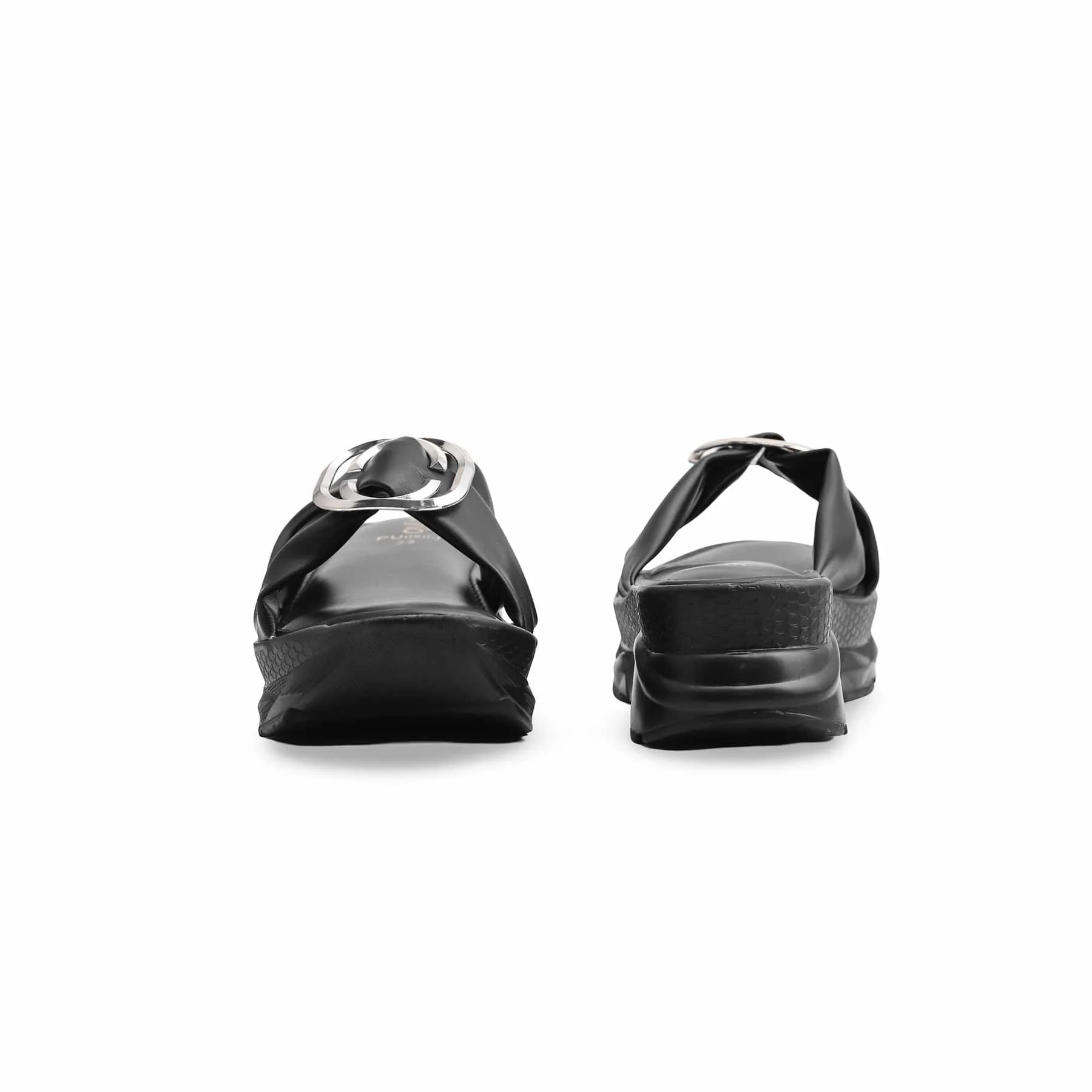Black Formal Slipper PU0500 - Image 4