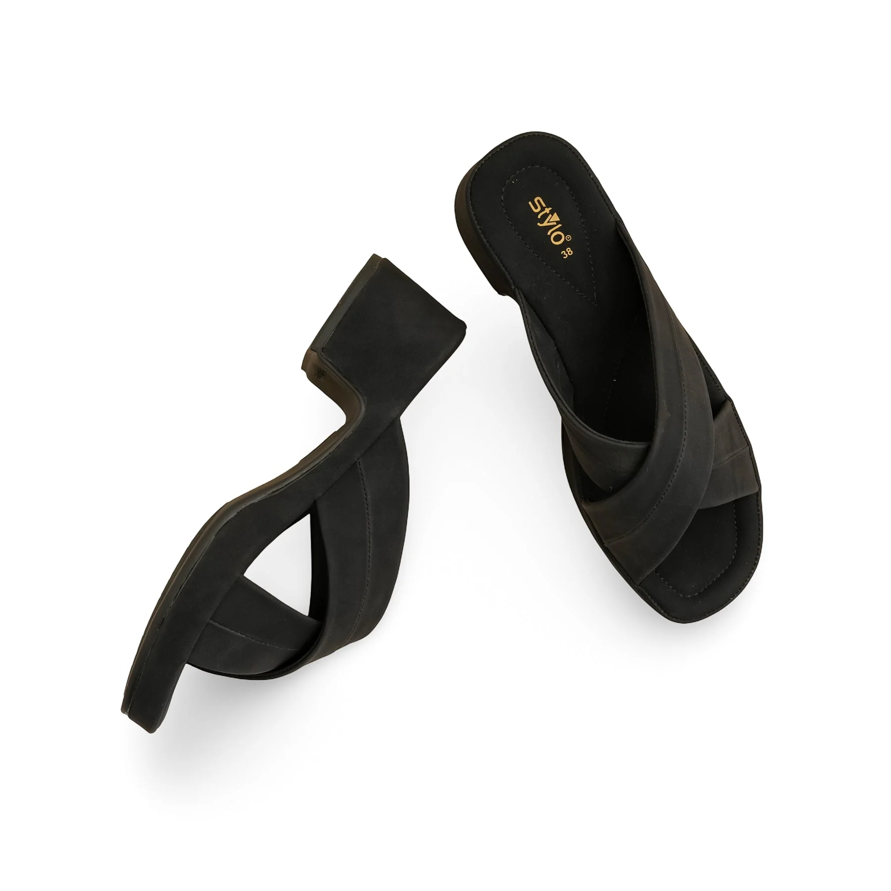 Black Formal Slipper PU0516 - Image 5