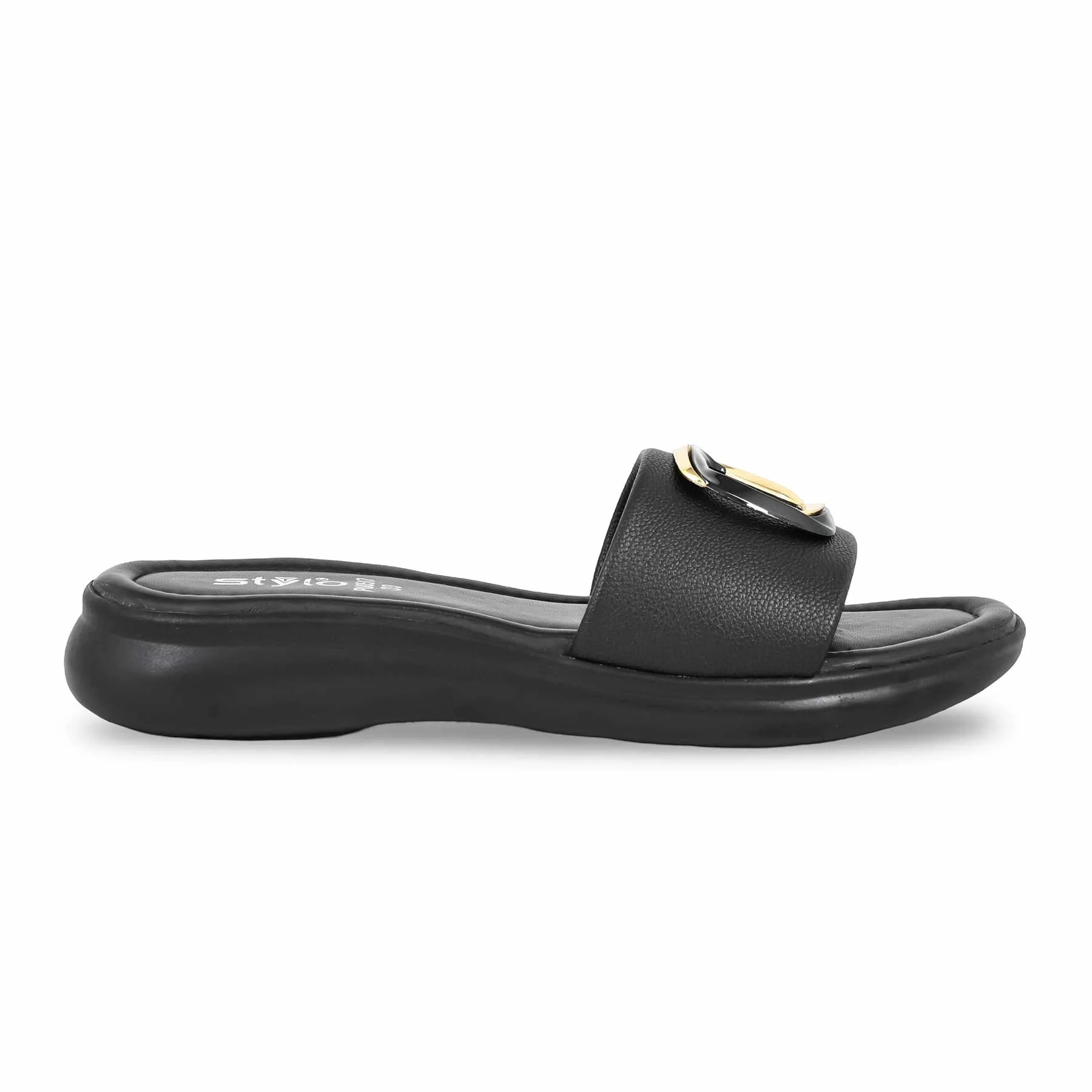 Black Formal Slipper PU0517 - Image 2