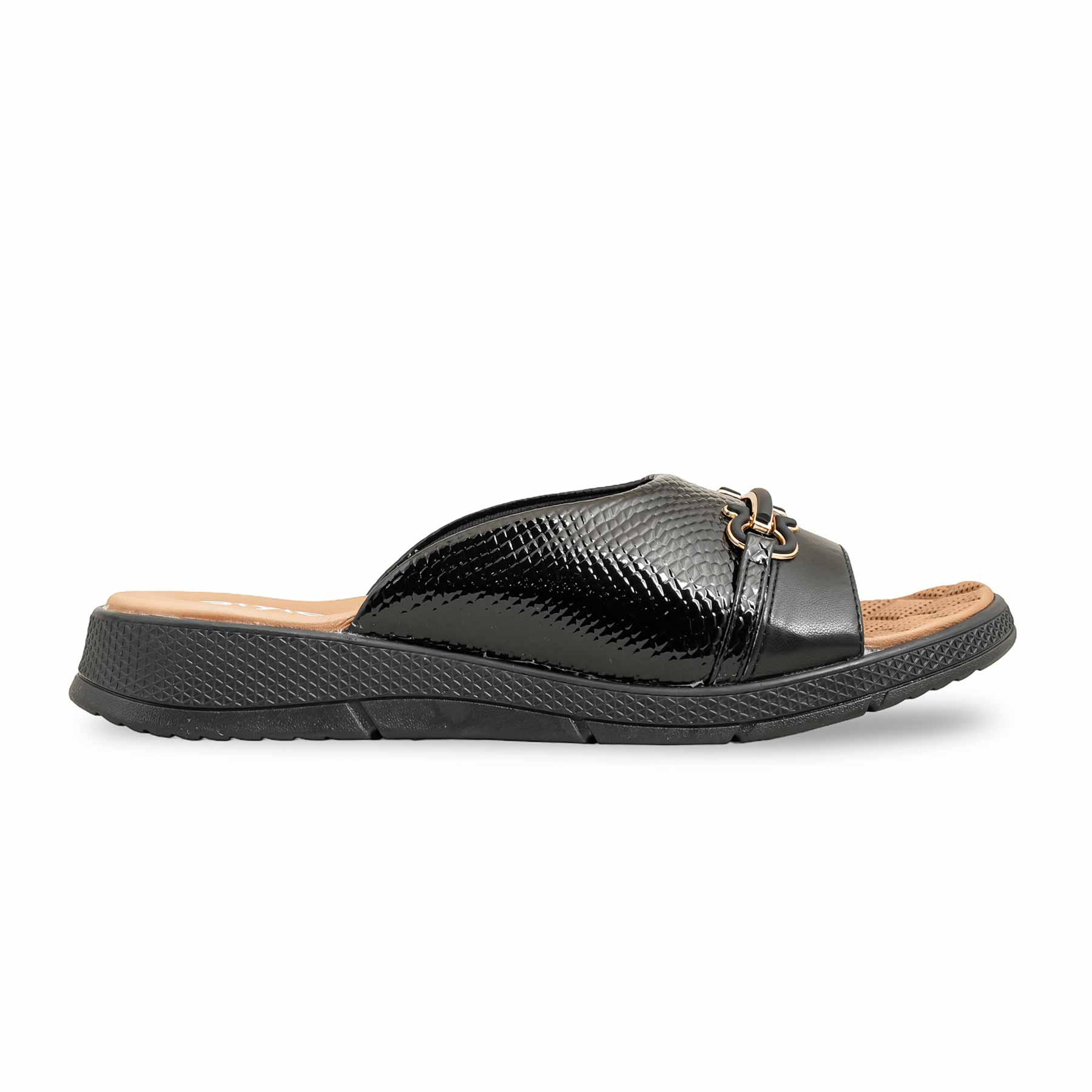 Black Formal Slipper PU0568 - Image 2