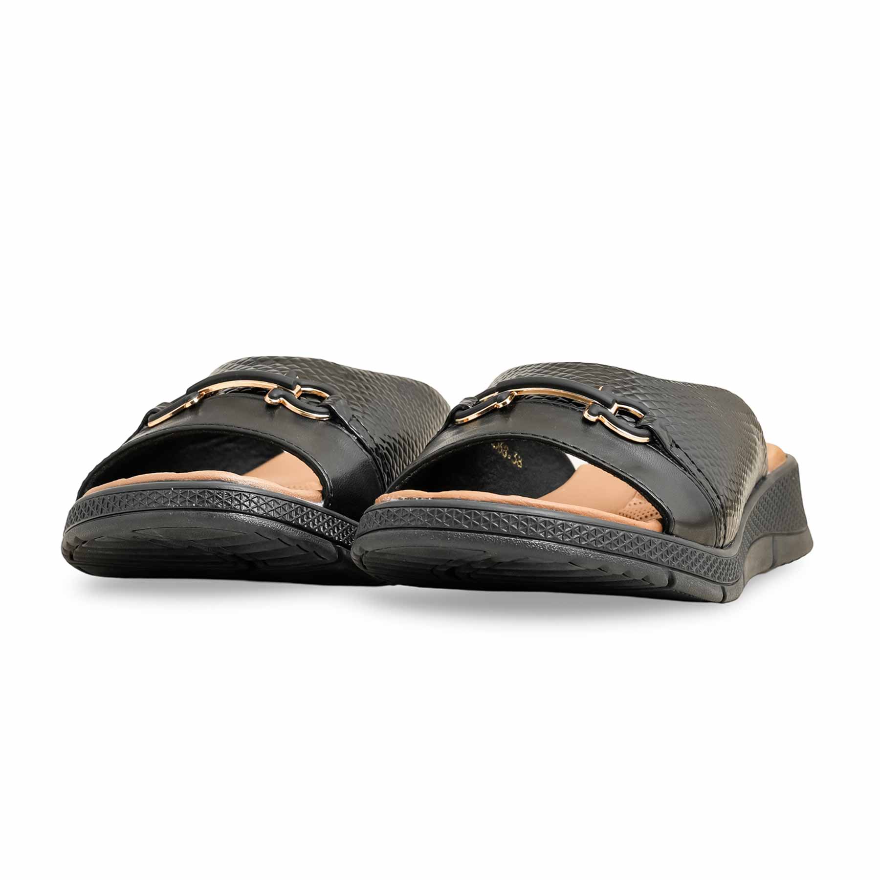 Black Formal Slipper PU0568 - Image 3