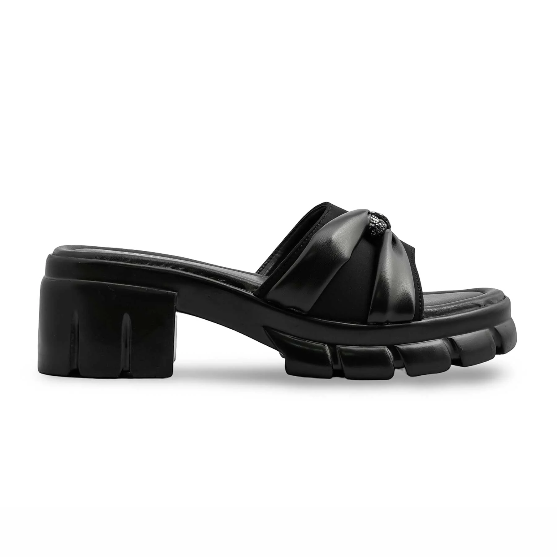 Black Formal Slipper PU0580 - Image 2